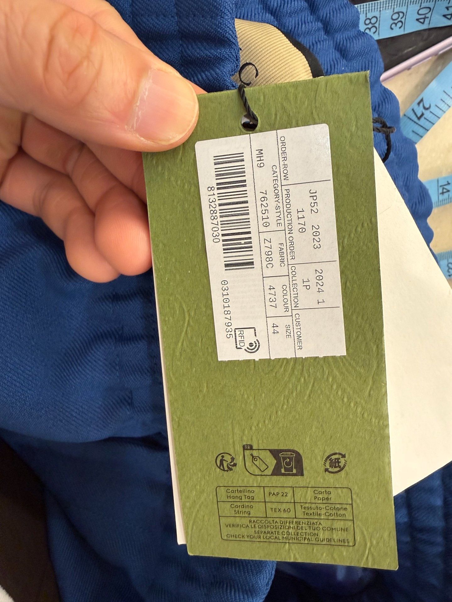 Gucci Gucci Blue Casual Straight Trousers Size US 28 / EU 44 - 8 Thumbnail