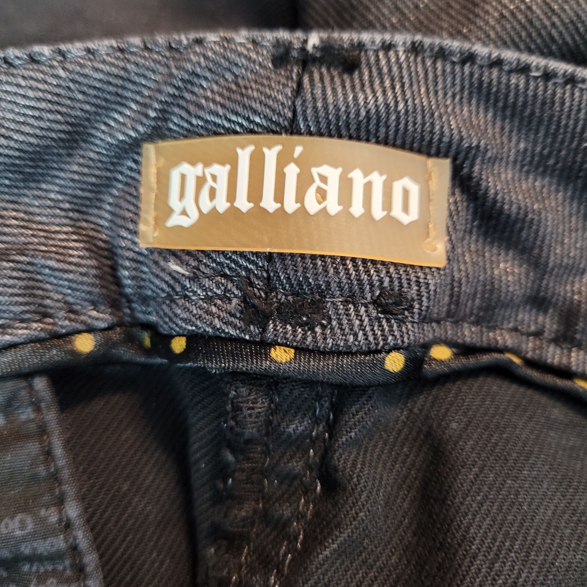 John Galliano Galliano Black Waxed Moto Jeans 32 Ankle Zip Pockets Militar Size 32" / US 10 / IT 46 - 14 Thumbnail