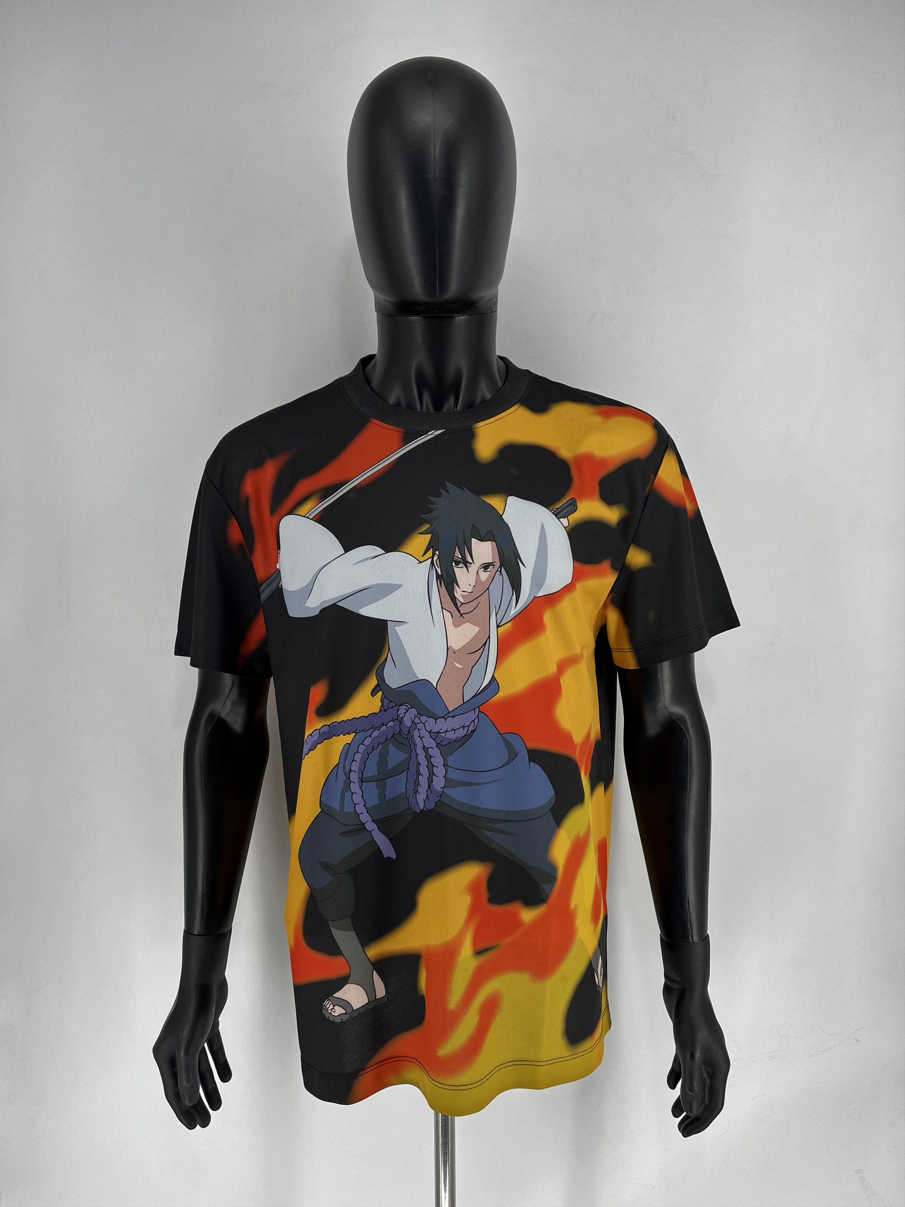 Anime × Cartoon Network Vintage Y2K Naruto Anime Manga Hall T-shirt 4 Sasuke Size US M / EU 48-50 / 2 - 2 Thumbnail