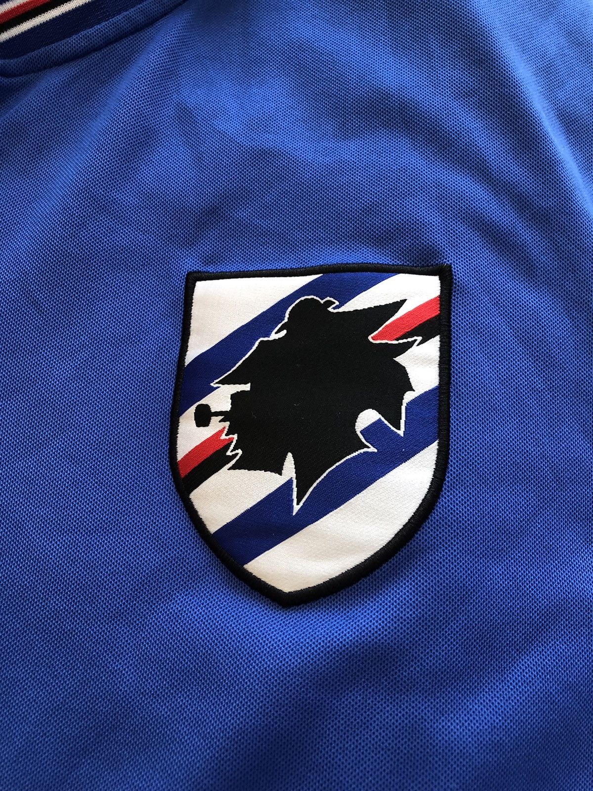 Vintage RARE SAMPDORIA UC GENOA VINTAGE FOOTBALL SOCCER JERSEY Size US L / EU 52-54 / 3 - 3 Thumbnail