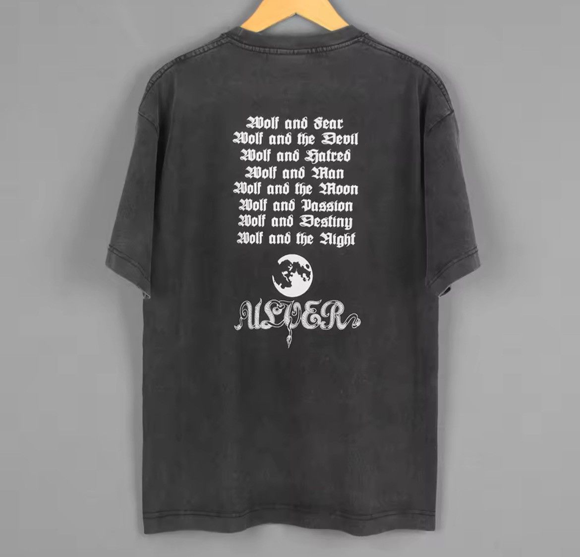 Vintage Ulver The Madrigal Of Night Black Graphics Printed T Shirt Size US M / EU 48-50 / 2 - 2 Thumbnail