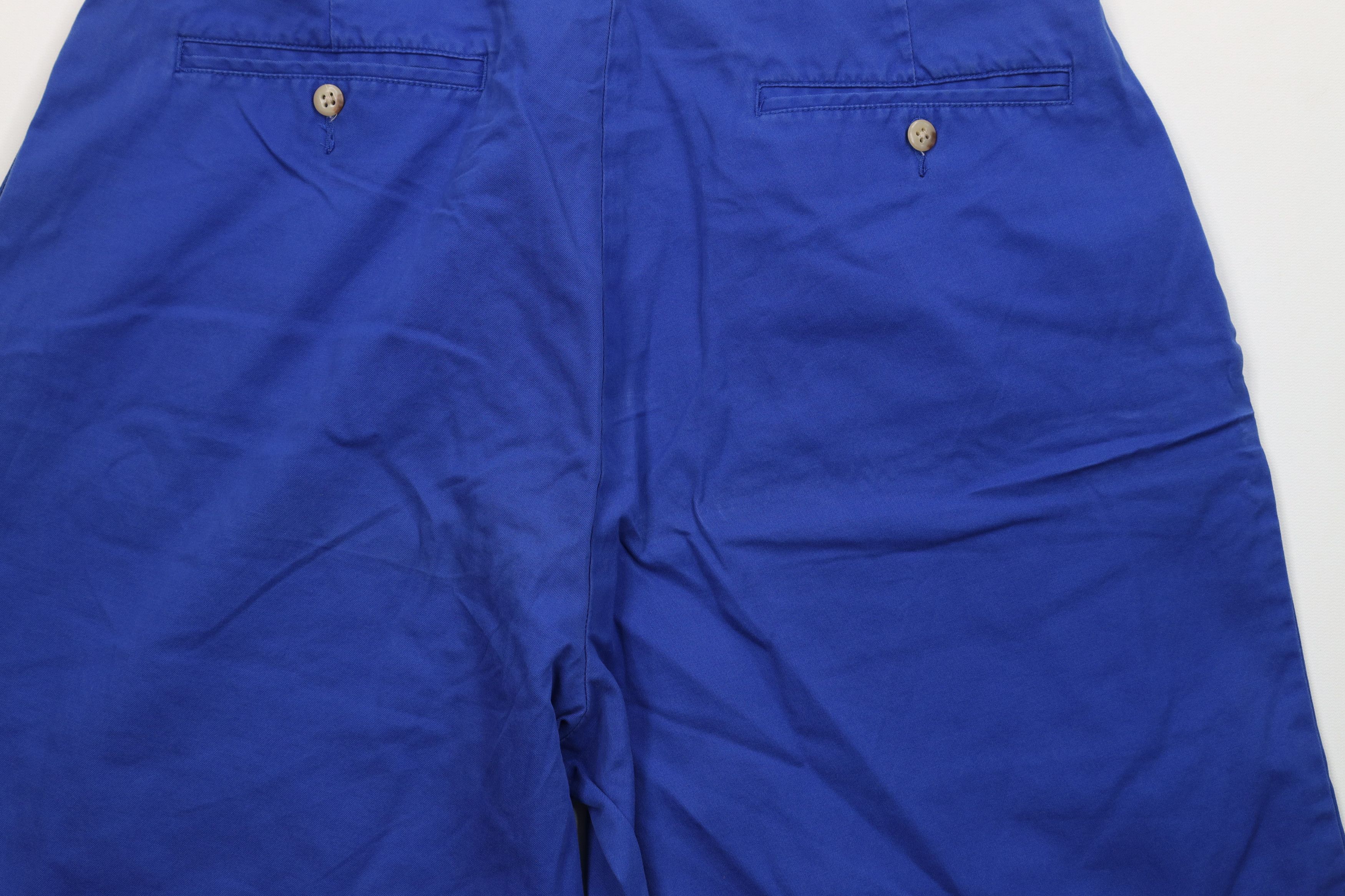 Polo Ralph Lauren Vintage 90s Ralph Lauren Above Knee Chino Shorts Royal Size US 34 / EU 50 - 10 Thumbnail