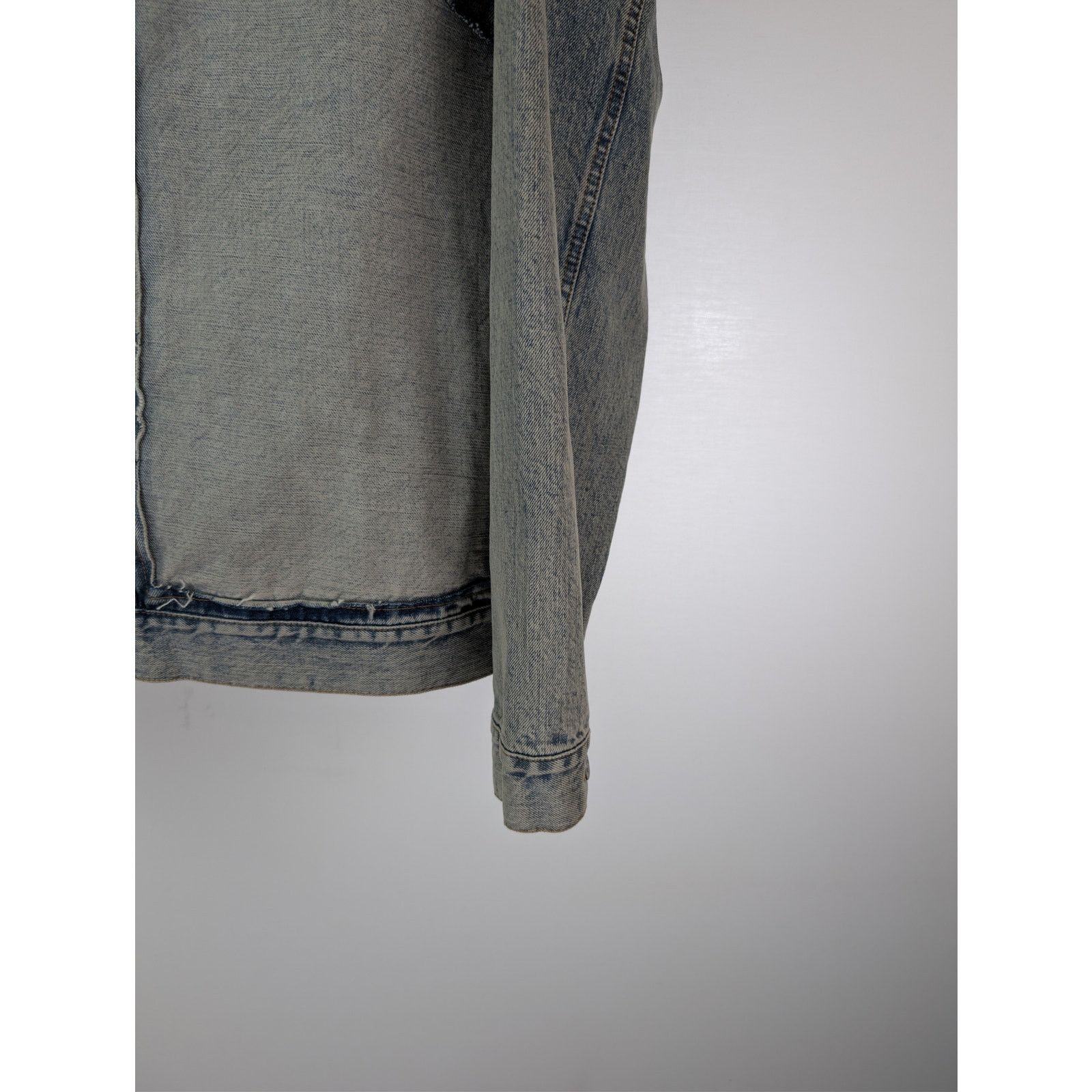 Maison Margiela o1rshd1 Contrast-front Denim Jacket in Blue Size US M / EU 48-50 / 2 - 5 Thumbnail