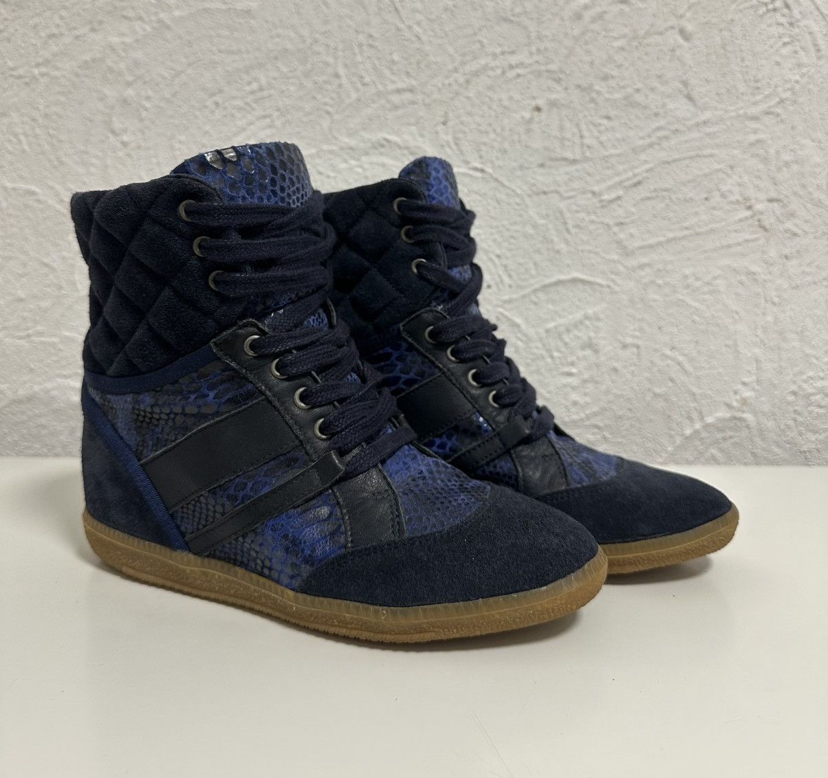 Hysteric Glamour Women’s Sneakers Size 38 Blue Bekket Style March23 Y2K Size US 8 / IT 38 - 1 Thumbnail