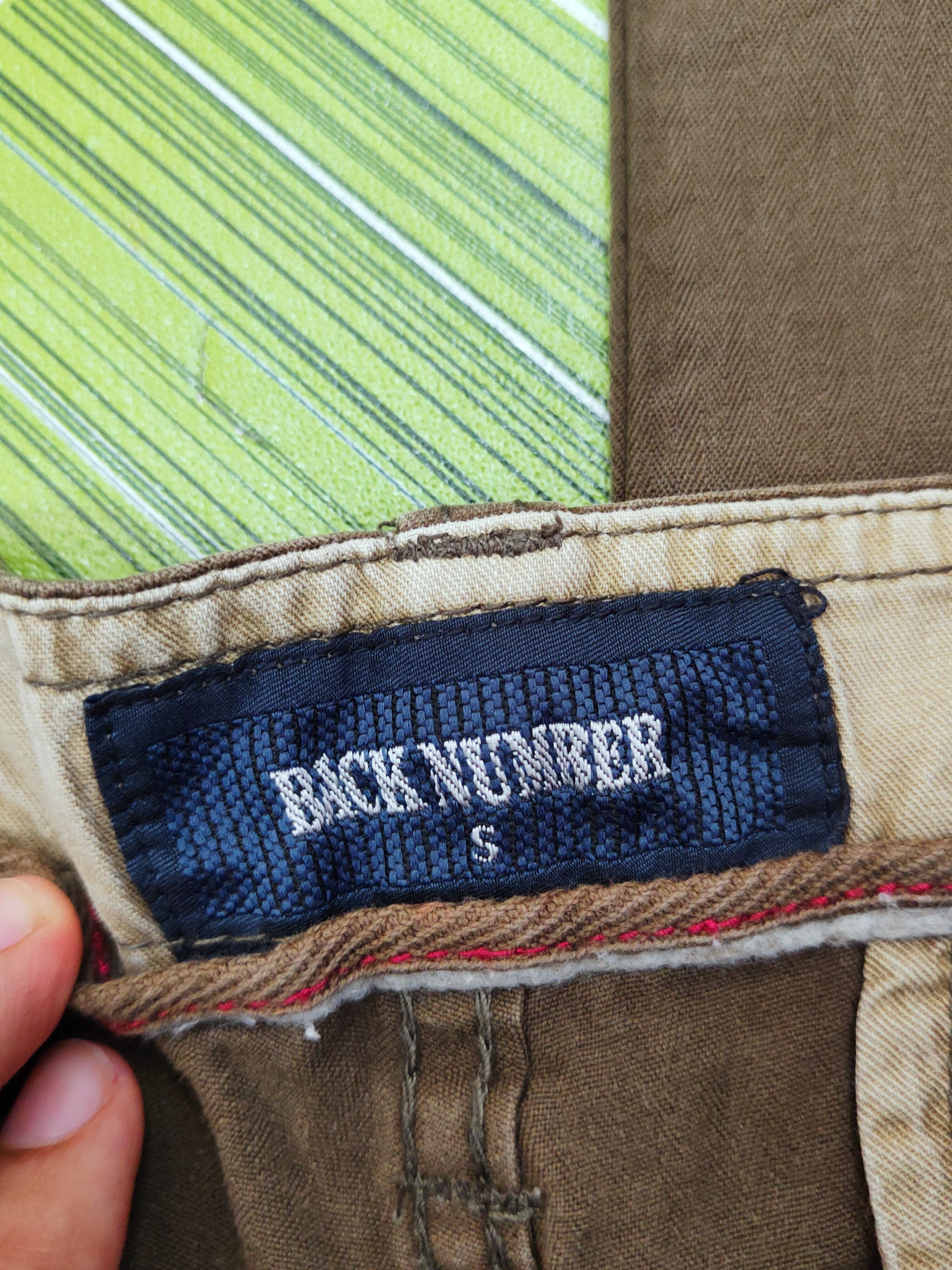 Japanese Brand Back Number Dark Brown Multipocket Cargo Pants #W833 Size US 28 / EU 44 - 14 Thumbnail