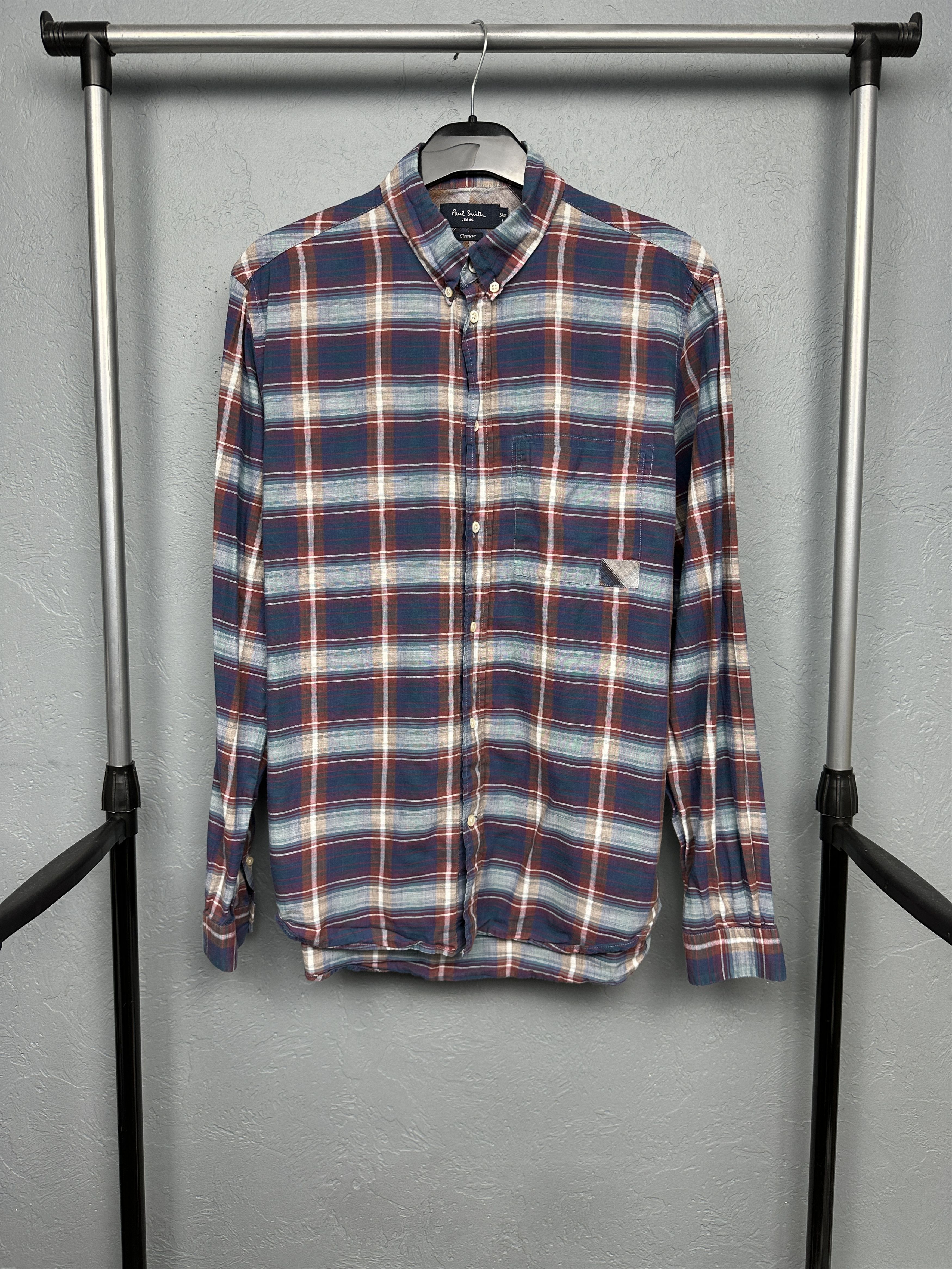 Paul Smith Paul Smith Mens Long Sleeve Shirt Size US S / EU 44-46 / 1 - 1 Thumbnail