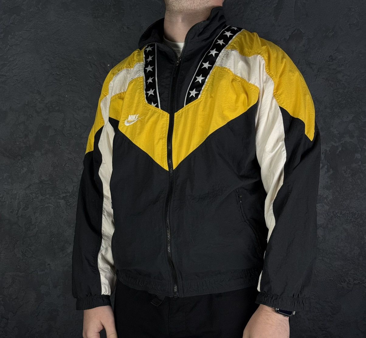 Vintage Nike Premier Vintage y2k Big Logo Swoosh Light Track Jacket Size US M / EU 48-50 / 2 - 2 Thumbnail