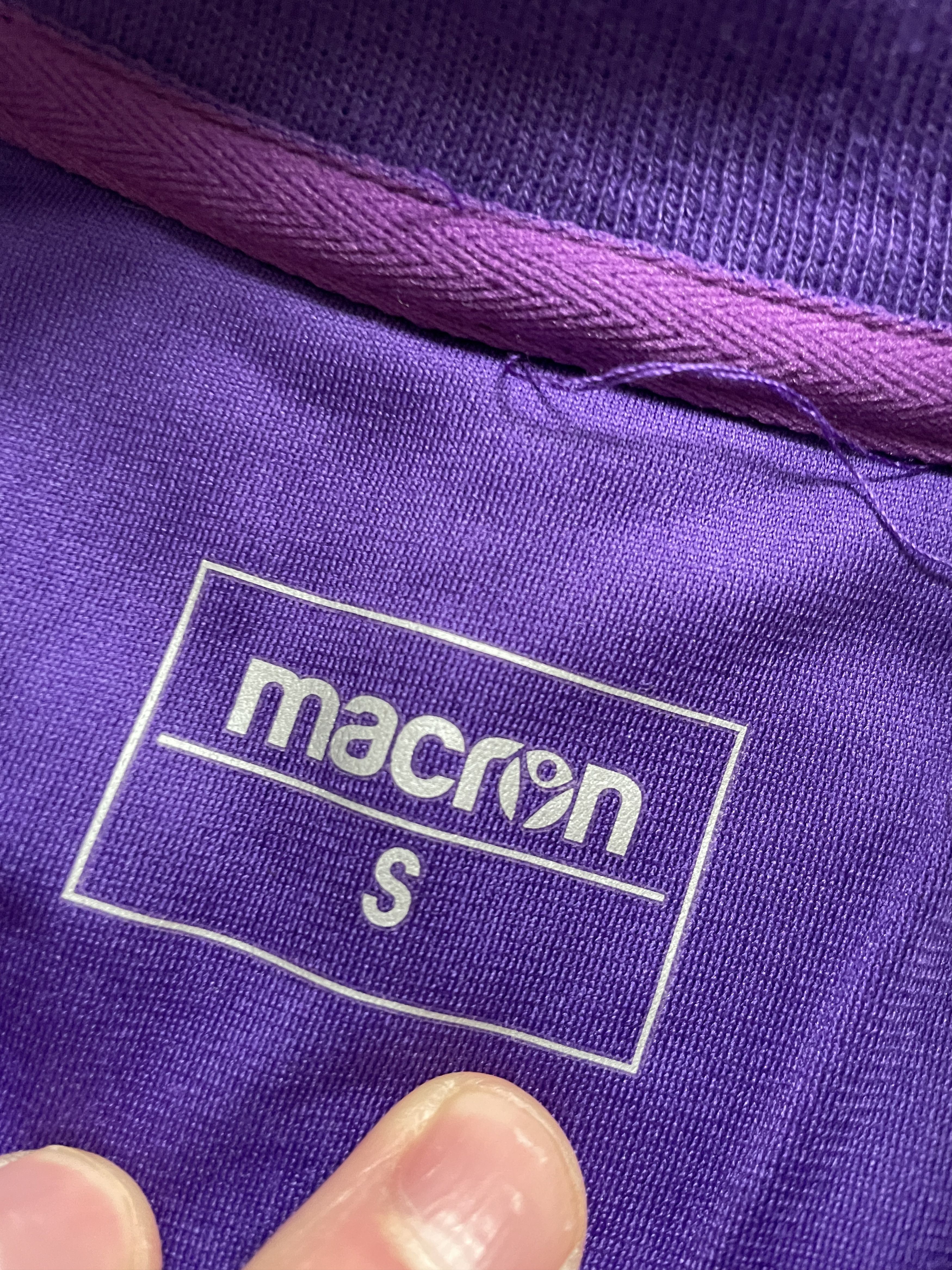 Macron STOKE CITY MARCON ZIP TRACKTOP BLOKECORE SOCCER Size US S / EU 44-46 / 1 - 4 Thumbnail