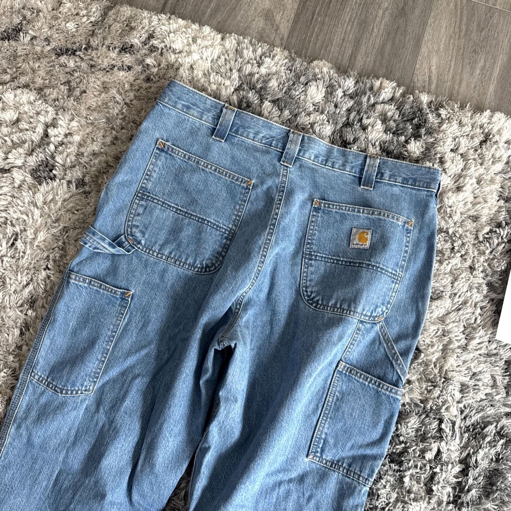 Carhartt Carhartt Workwear Denim Jeans Blue Style Men’s Size 36x36 104941-H83 Vintage Size US 36 / EU 52 - 2 Thumbnail