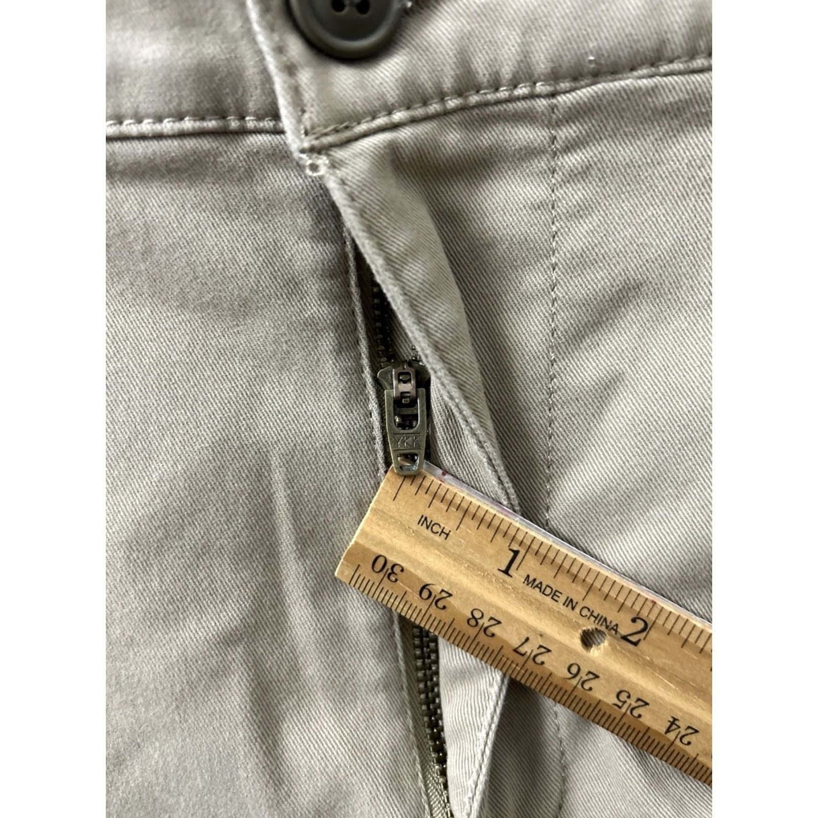 Vintage LLBean Chino Shorts Mens 40 Tan Brown Comfort Stretch 8” Inseam Casual Pocket Lightweight Size US 40 / EU 56 - 4 Thumbnail