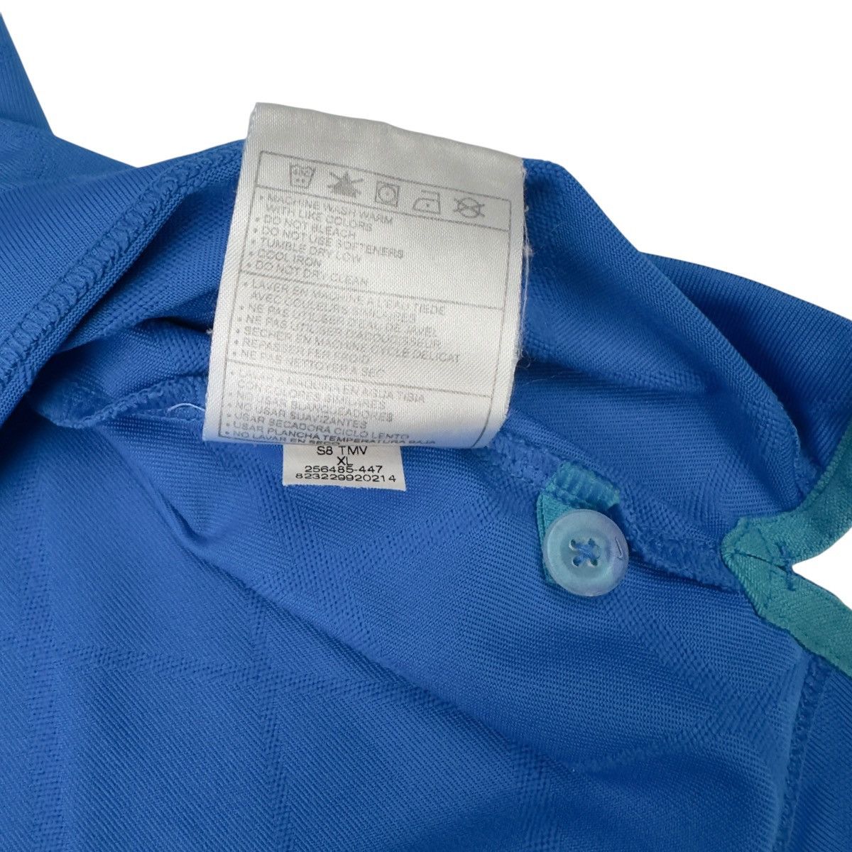 Nike Nike Golf Dri-FIT Mens XL Blue Argyle Polo Shirt Size US XL / EU 56 / 4 - 6 Thumbnail