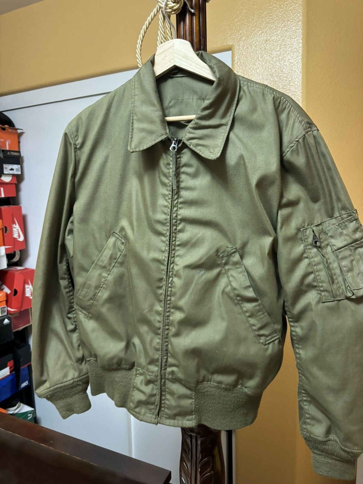 Vintage Vintage Military bomber jacket Size US M / EU 48-50 / 2 - 1 Thumbnail