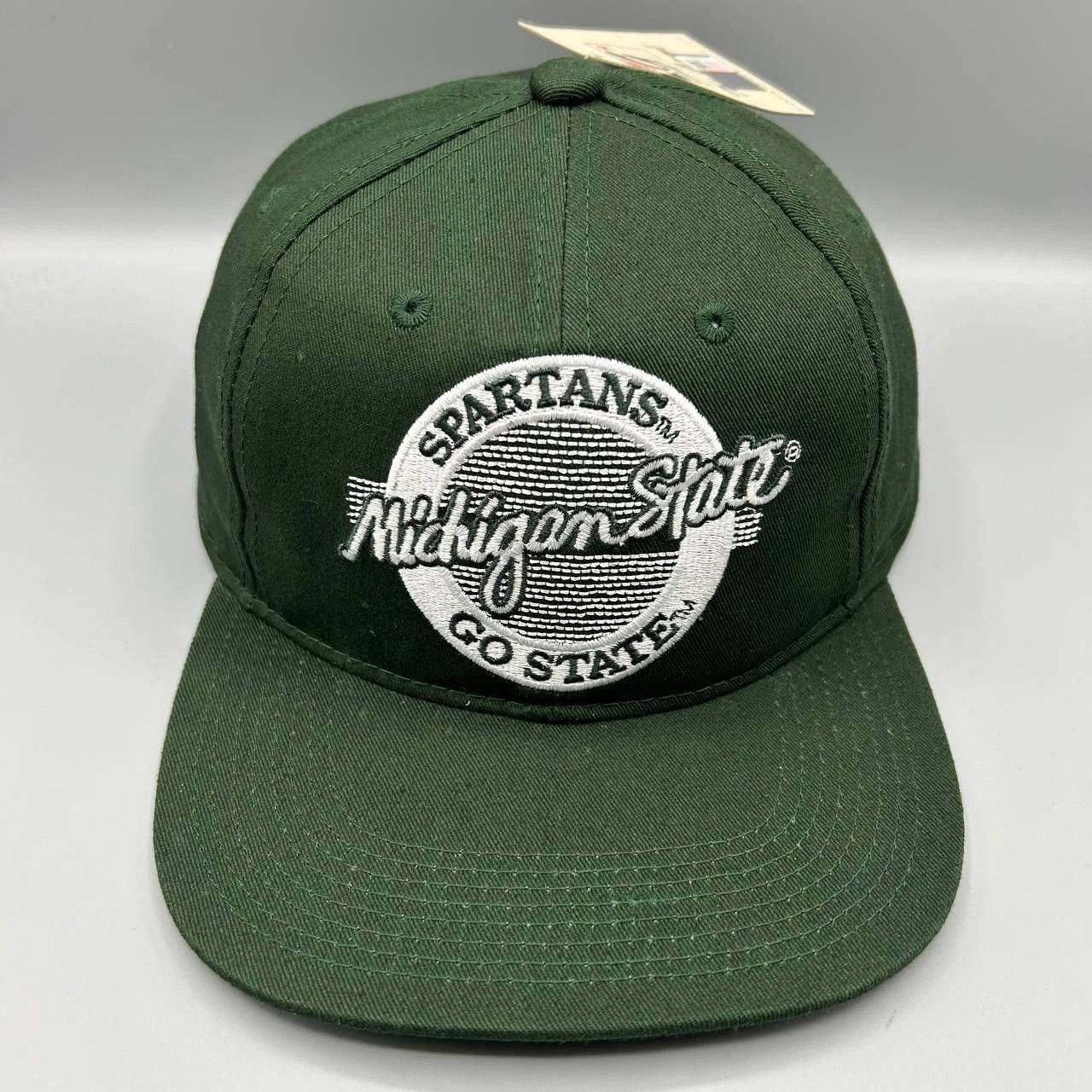 The Game Vintage Michigan State Spartans Hat Men NCAA Snap Back Size ONE SIZE - 1 Thumbnail