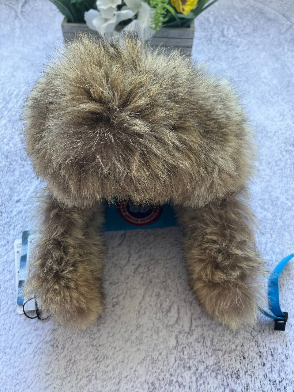 Canada Goose NEW CANADA GOOSE AVIATOR HAT FUR L/XL Size 34 - 18 Thumbnail