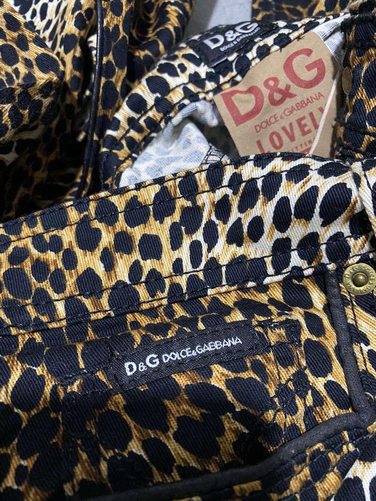 Dolce & Gabbana Dolce and Gabbana Lovely woman straight cutting pants Size 30" / US 8 / IT 44 - 6 Thumbnail
