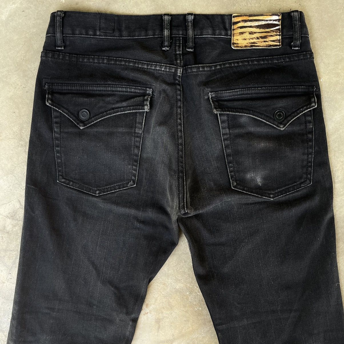 Semantic Design Gothic Punk Distressed skinny jeans
