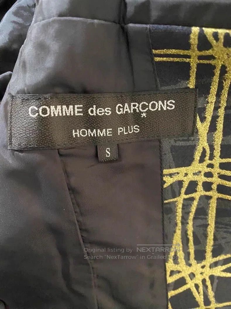 Comme des Garcons COMME des GARCONS HOMME PLUS Silk Wool Coat. Size US XS / EU 42 / 0 - 6 Thumbnail