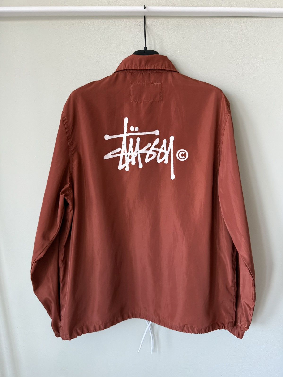 Stussy Stussy logo nylon coach jacket Size M / US 6-8 / IT 42-44 - 1 Thumbnail