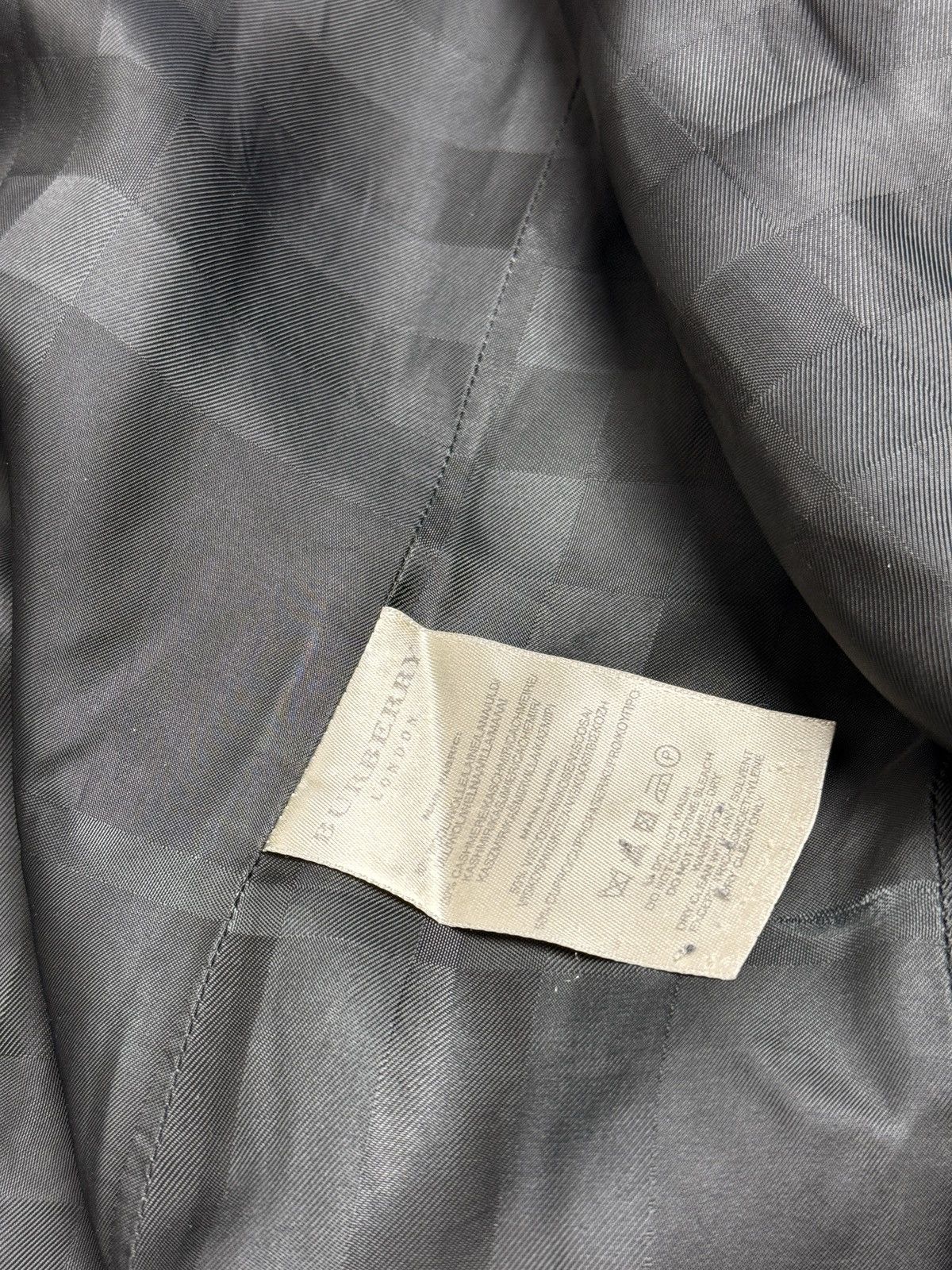 Burberry Burberry double breasted wool cashmere belted coat trench Size L / US 10 / IT 46 - 11 Thumbnail