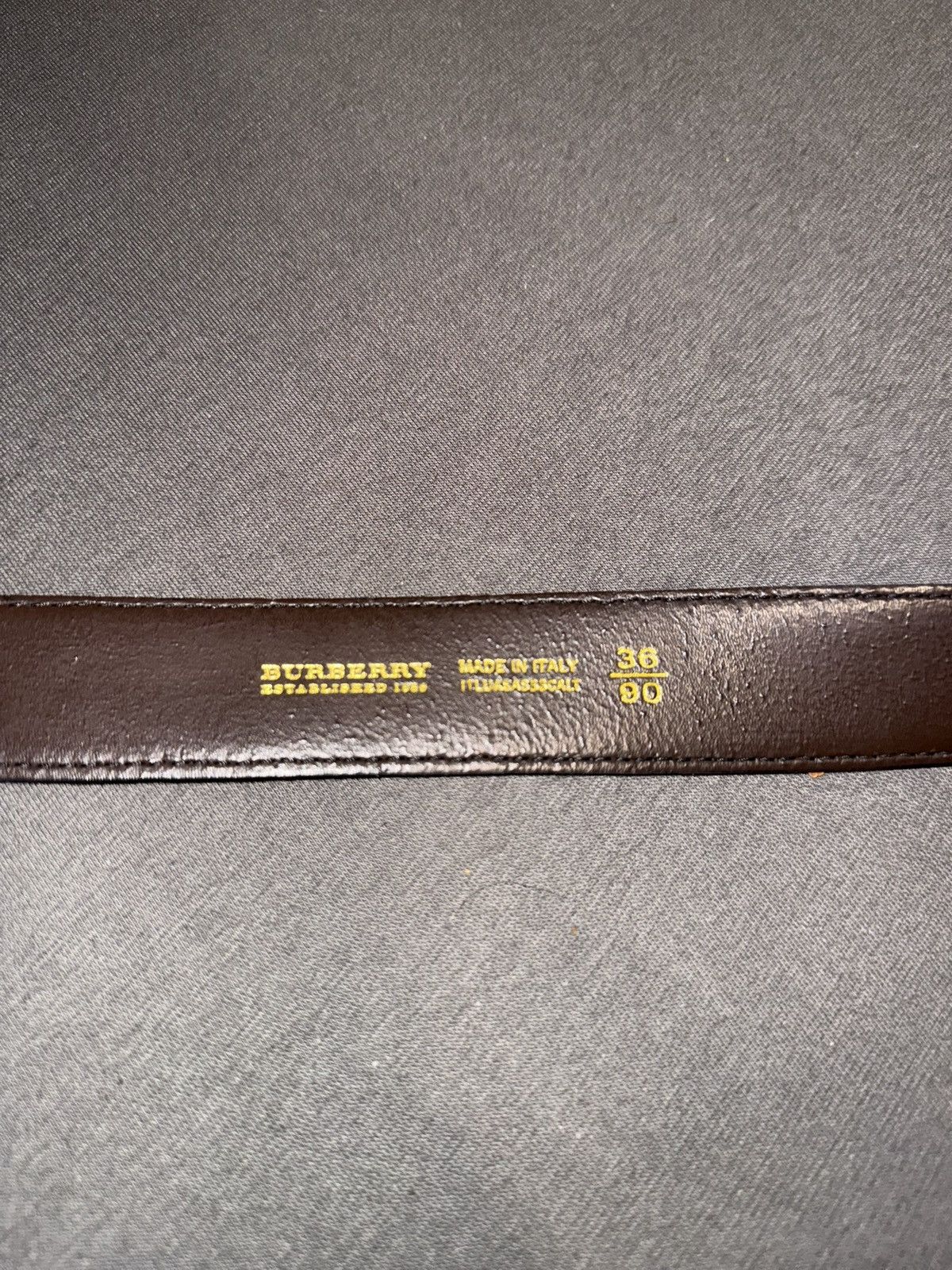 Burberry Burberry belt unisex Size ONE SIZE - 5 Thumbnail