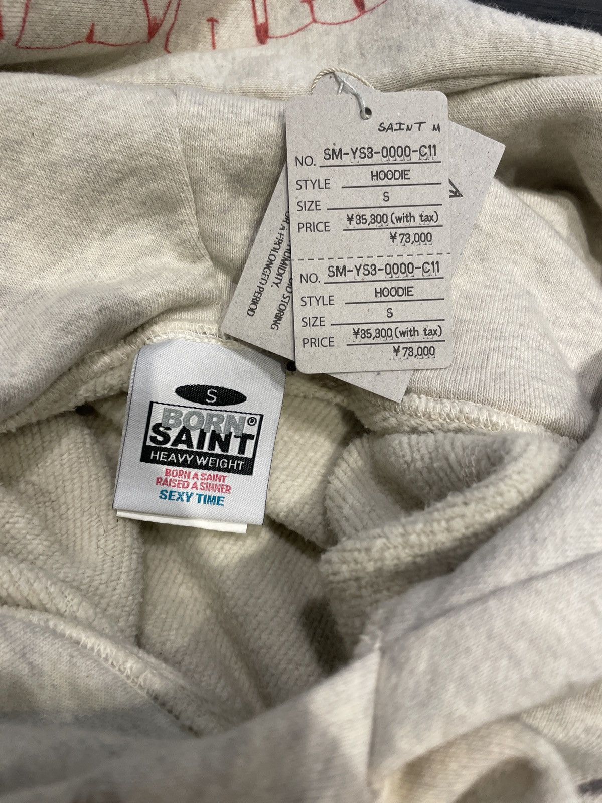 Born X Raised × Saint Michael Saint Michael x Born Raised Hoodie Small Size US S / EU 44-46 / 1 - 3 Thumbnail