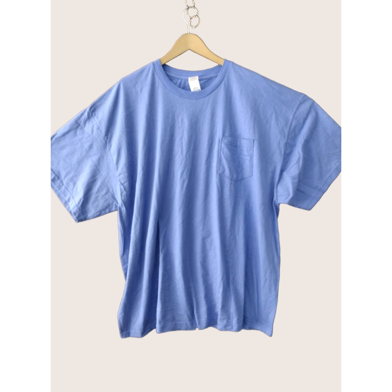 Gildan Gildan Hammer Adult Cotton Crew Neck Short Sleeve Blue Tee T-Shirt 3XL Size US XXL / EU 58 / 5 - 1 Thumbnail