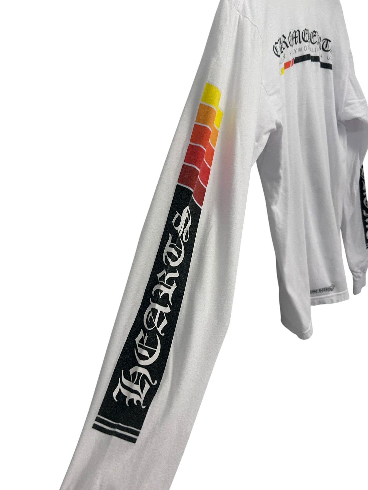 Chrome Hearts Chrome Hearts Hollywood Boost Long Sleeve white t-shirt M Size US M / EU 48-50 / 2 - 4 Thumbnail