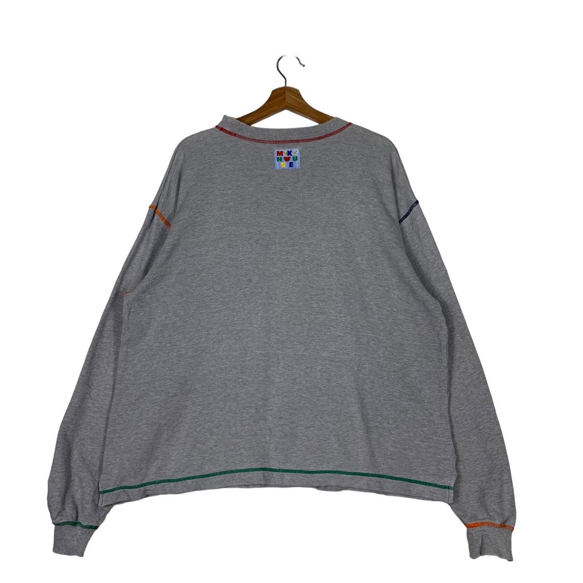 Japanese Brand 90's MIKIHOUSE Big Logo Sweater Sweatshirts #0792-C36 Size US L / EU 52-54 / 3 - 7 Thumbnail