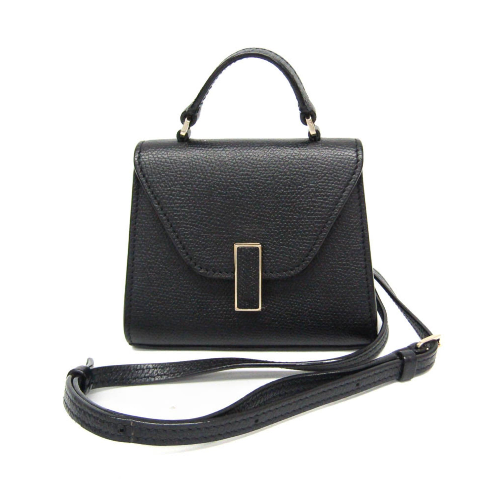 Valextra Valextra ISIDE BELT SGES0061028LOCPL99 Women's Leather Fanny Pack,Shoulder Bag Black Size ONE SIZE - 1 Thumbnail