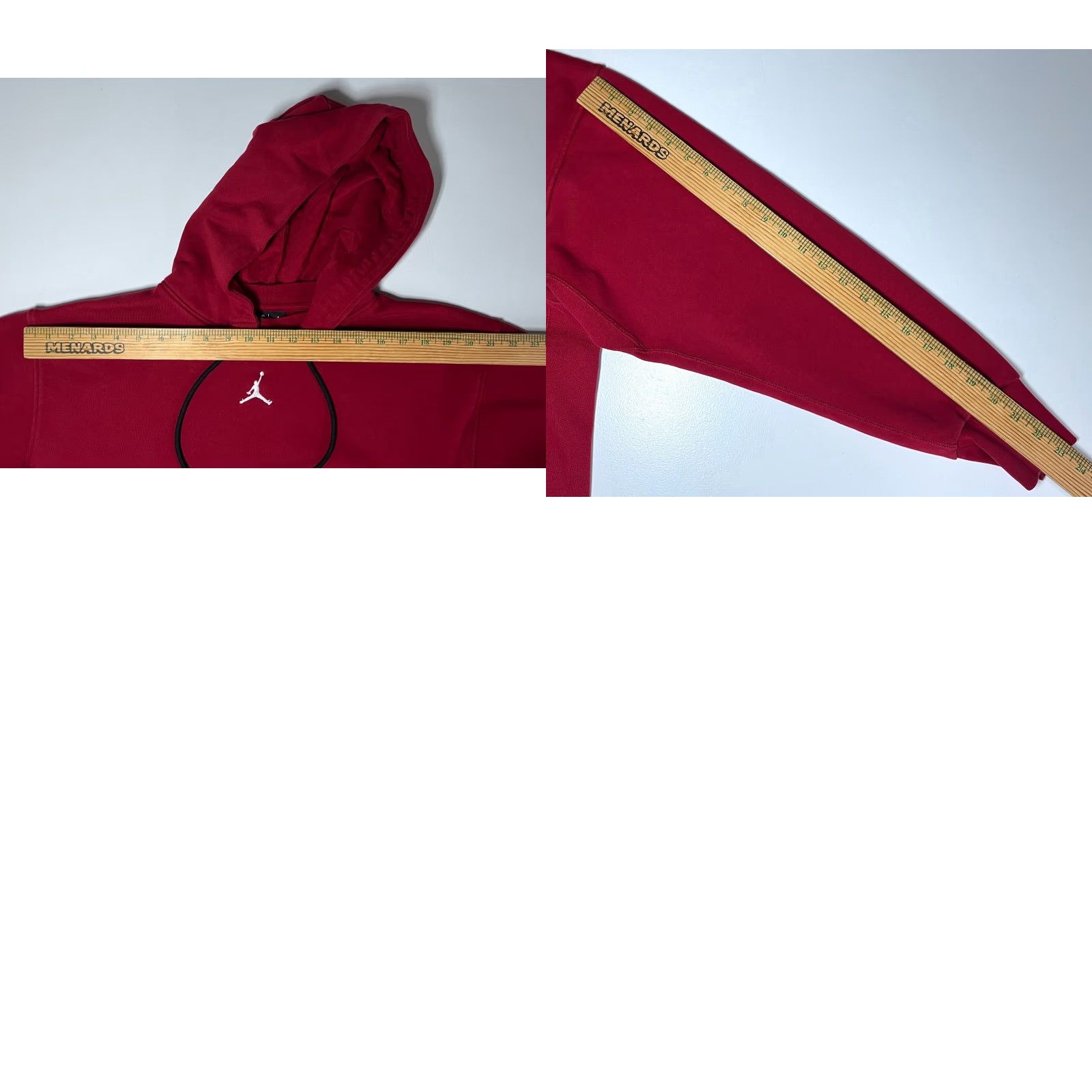 Jordan Brand Nike Jordan Men's Miami Heat Statement Courtside Hoodie DR7003-608 Sz L Red Logo Pullover Hoodie Mens Sports Front Pockets 90s Size US L / EU 52-54 / 3 - 10 Thumbnail