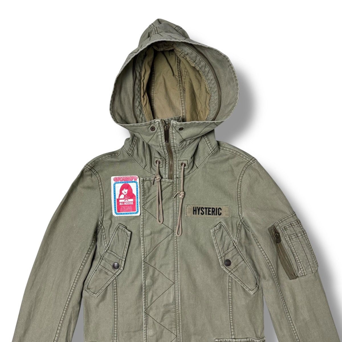 Hysteric Glamour Hysteric Glamour Multi Pocket Tactical Zipper Parka Jacket Size US M / EU 48-50 / 2 - 5 Thumbnail