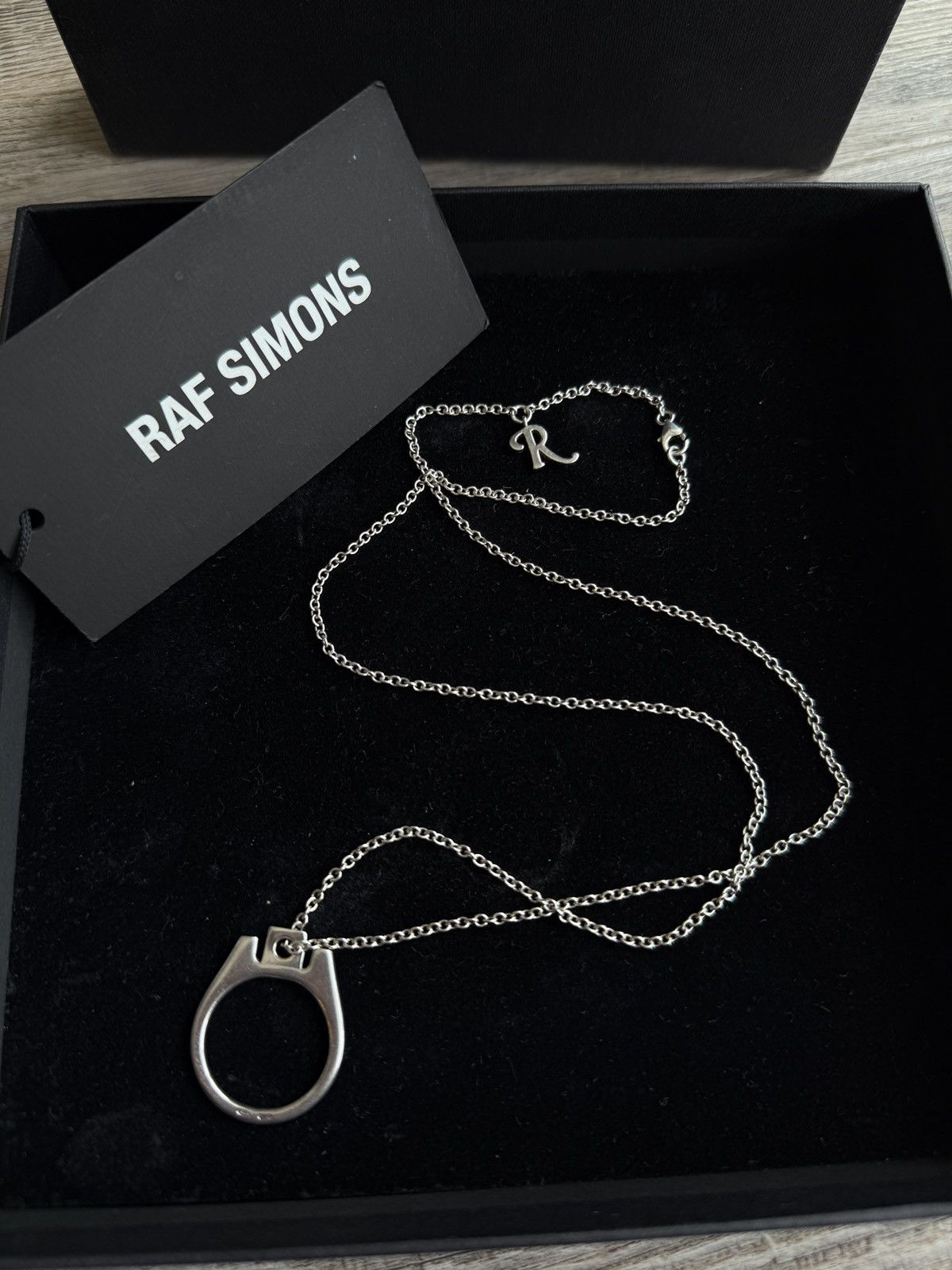Raf Simons Soda Can Tab Necklace Silver Sterling Charm pendant Size ONE SIZE - 1 Thumbnail