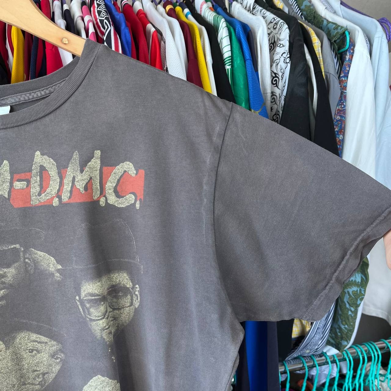 Rap Tees JunkFood RUN DMC 2009 'Raising Hell' Hip-Hop Tshirt Size M Size US M / EU 48-50 / 2 - 3 Thumbnail