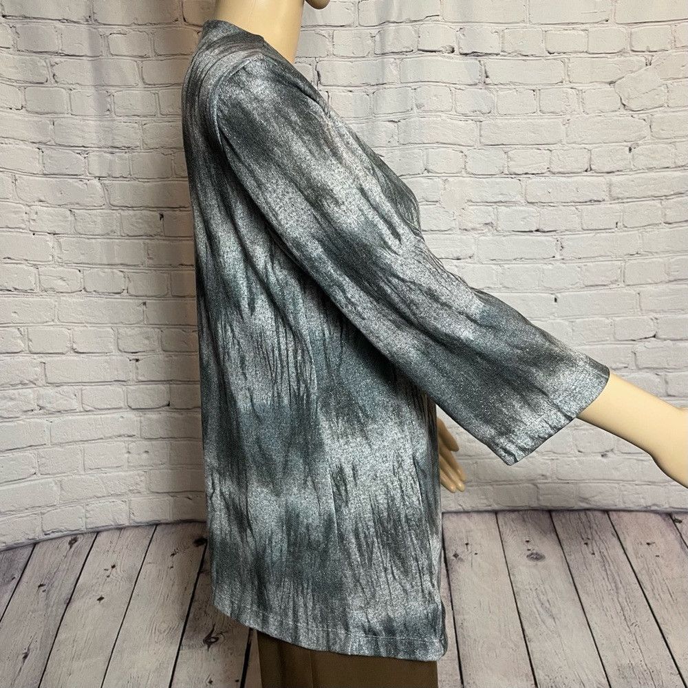 Chicos New Chico's Open Front 3/4 Sleeve Tie Dye Cardigan Size 0 U Size S / US 4 / IT 40 - 5 Thumbnail