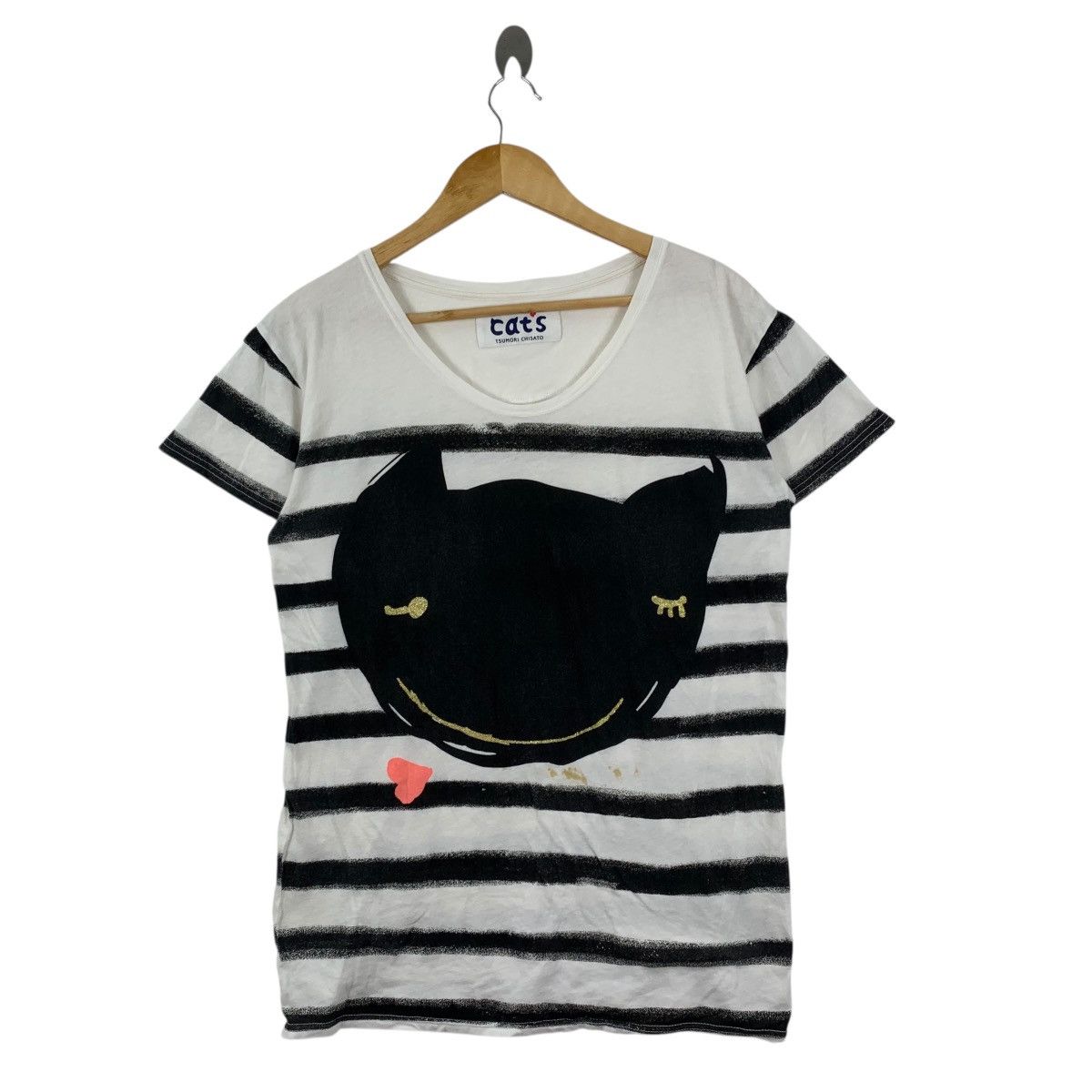 Tsumori Chisato CATS By TSUMORI CHISATO Issey Miyake Designer Japan Tshirt Size S / US 4 / IT 40 - 1 Thumbnail