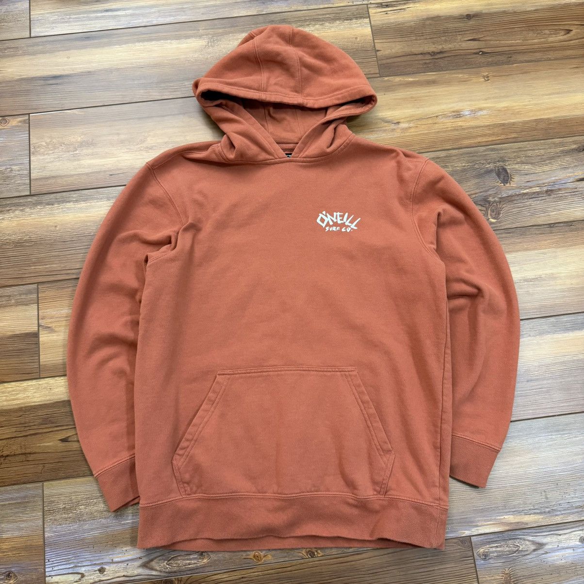 O'Neill Y2K O’Neill Surf Quiksilver Hurley Orange Hoodie Sweatshirt Size US S / EU 44-46 / 1 - 2 Thumbnail