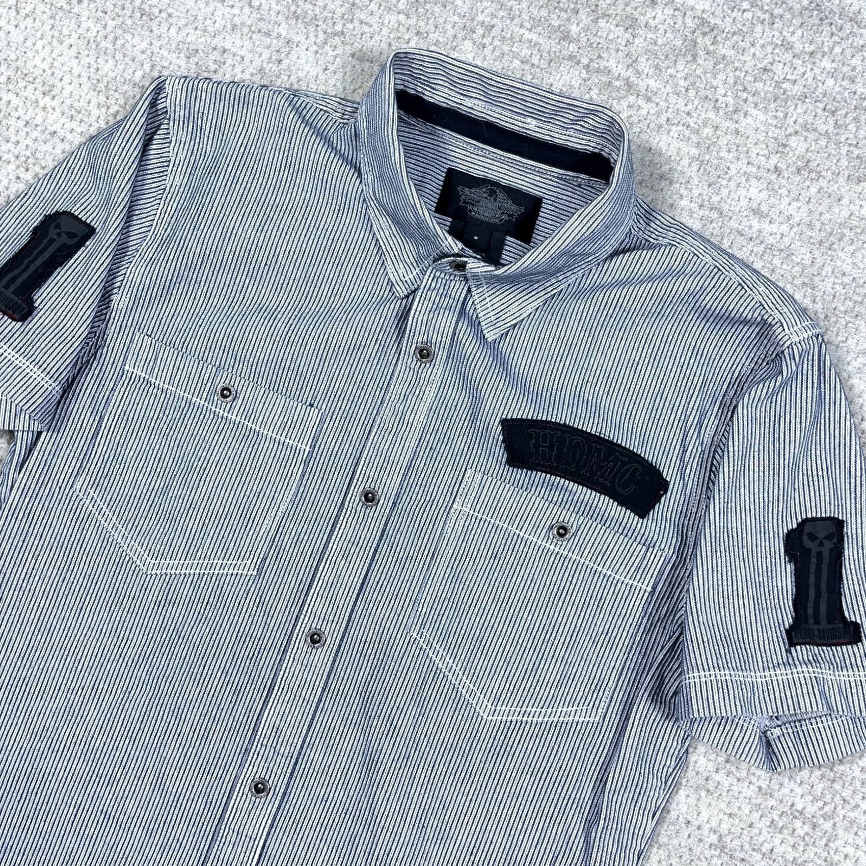Harley Davidson Item Specifications: Neckline: V-Neck Size US M / EU 48-50 / 2 - 2 Thumbnail