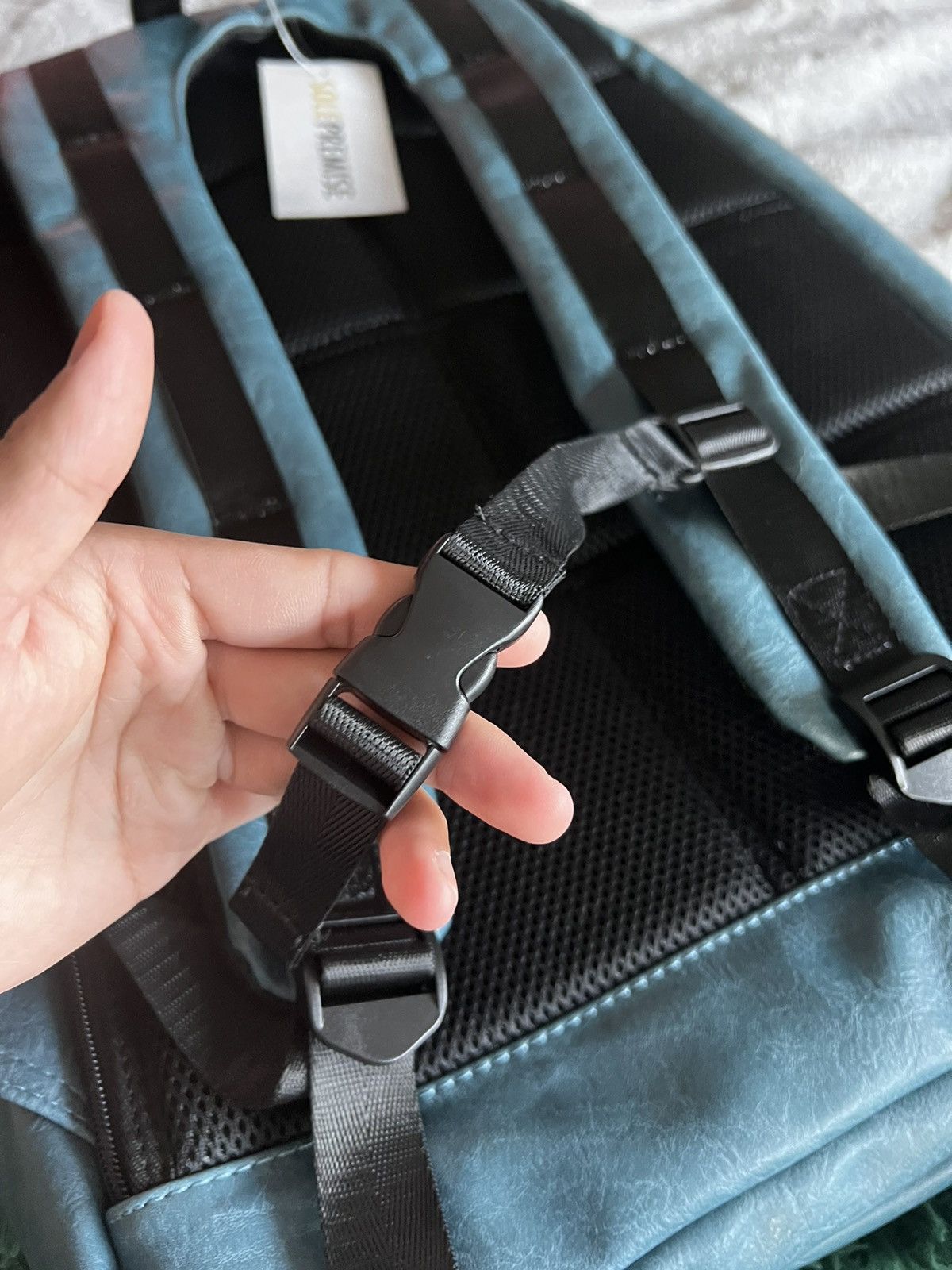 Leather Sole Premise Sneaker Backpack