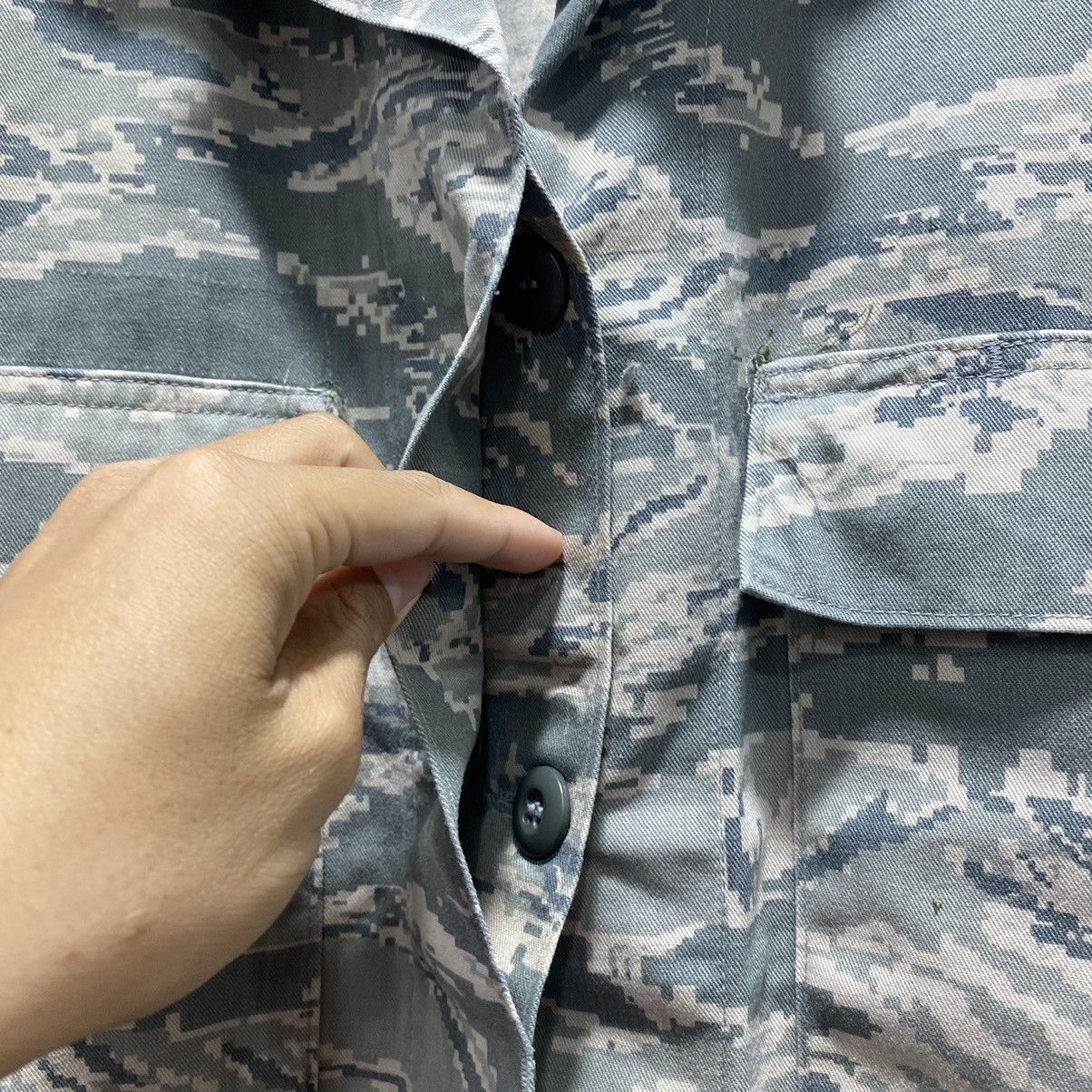 Vintage Military☠️ Parka Jacket Camo WW2 Utility Tactical 90s Size US S / EU 44-46 / 1 - 11 Thumbnail