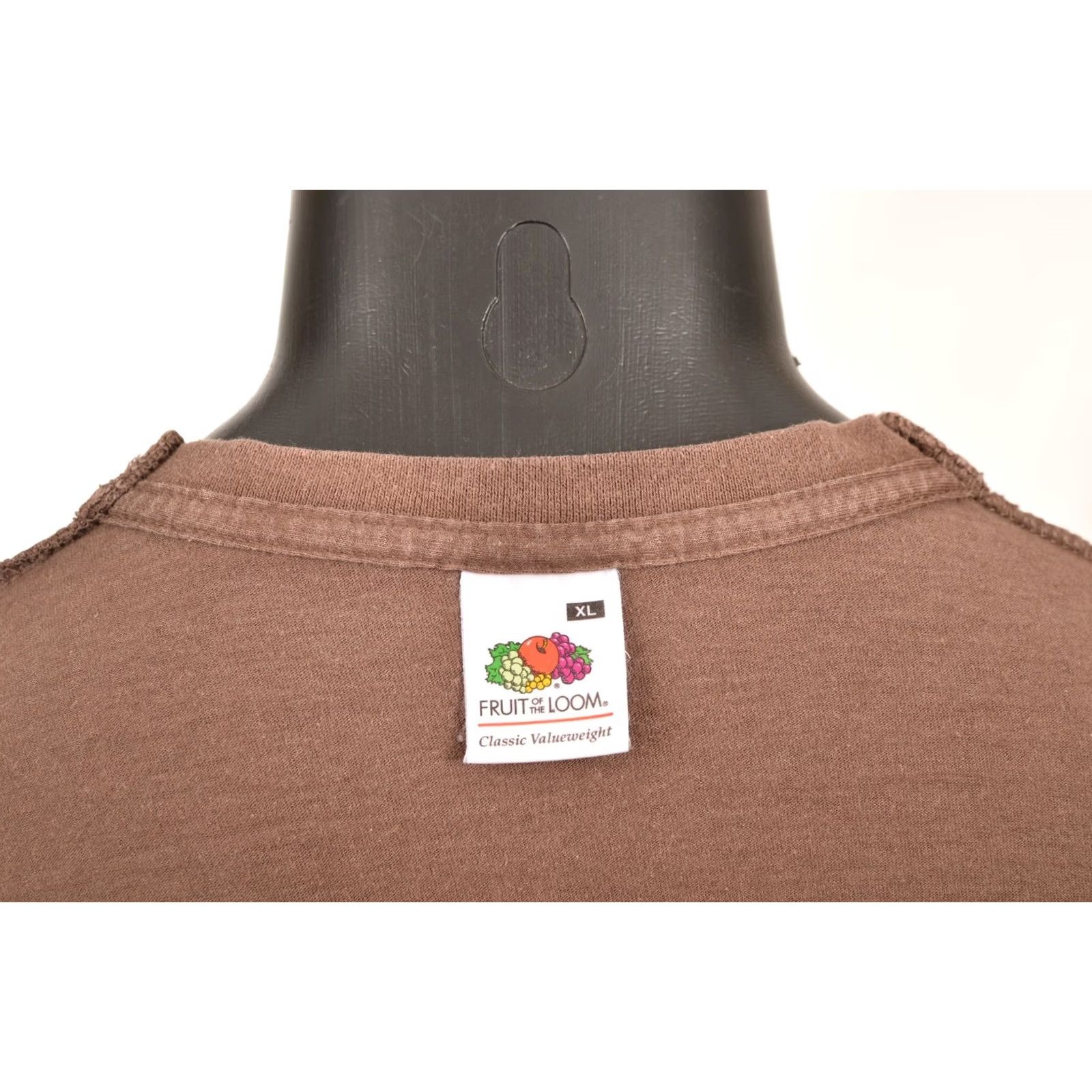 Fruit Of The Loom DDP Fruit of the Loom Jethro Tull Vintage 2007 Europe Tour T-Shirt Tee XL Mens Brown Size US XL / EU 56 / 4 - 7 Thumbnail