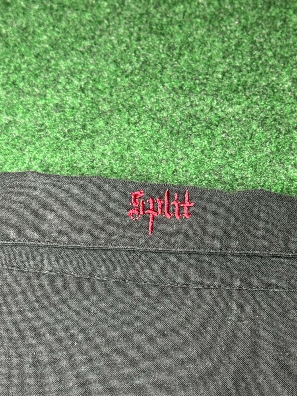 Split Split Vintage Button Up Skater Grunge XXL 90s Y2K Shirt Size US XXL / EU 58 / 5 - 6 Thumbnail