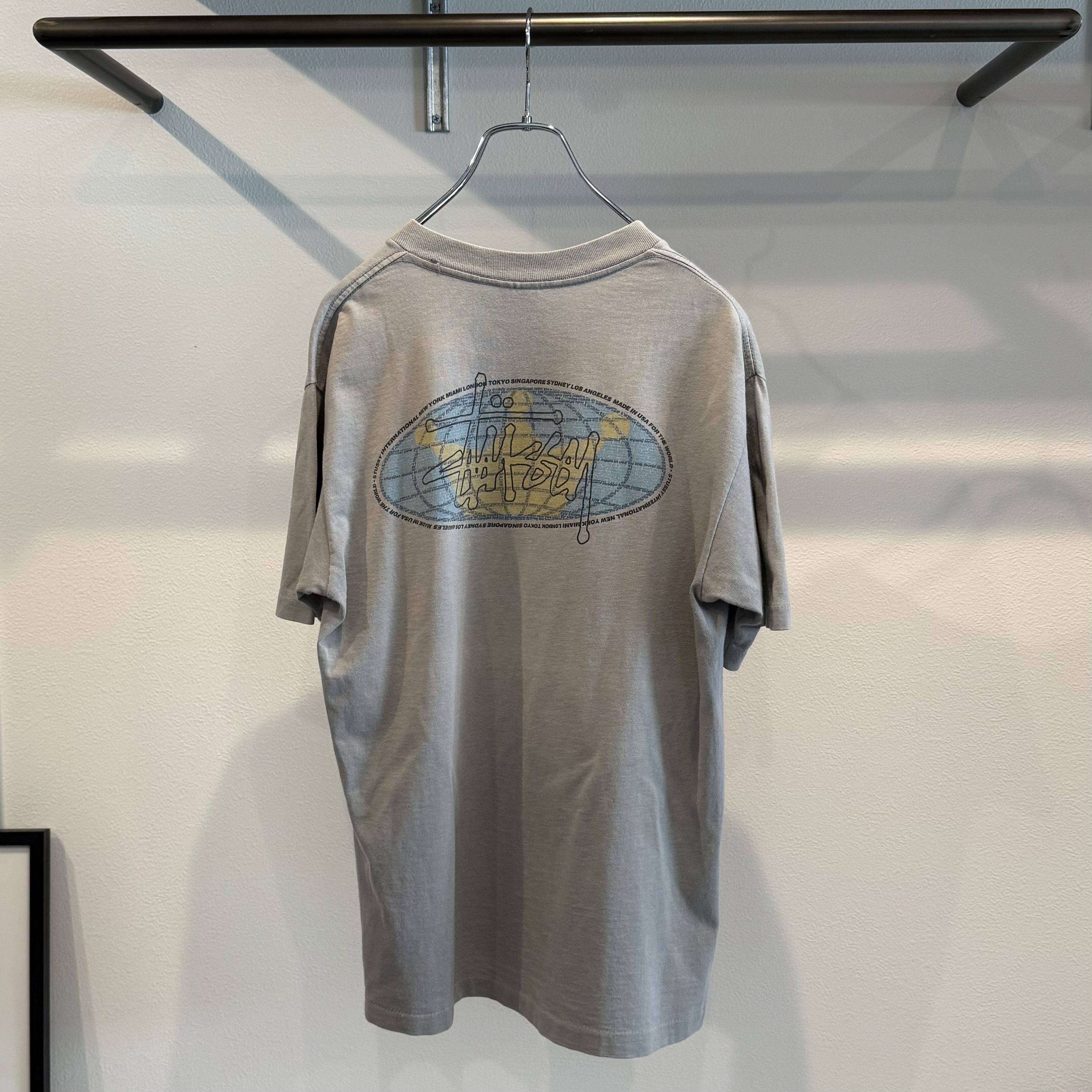 Stussy × Vintage Vintage Stussy x James Jarvis Graphic T Shirt