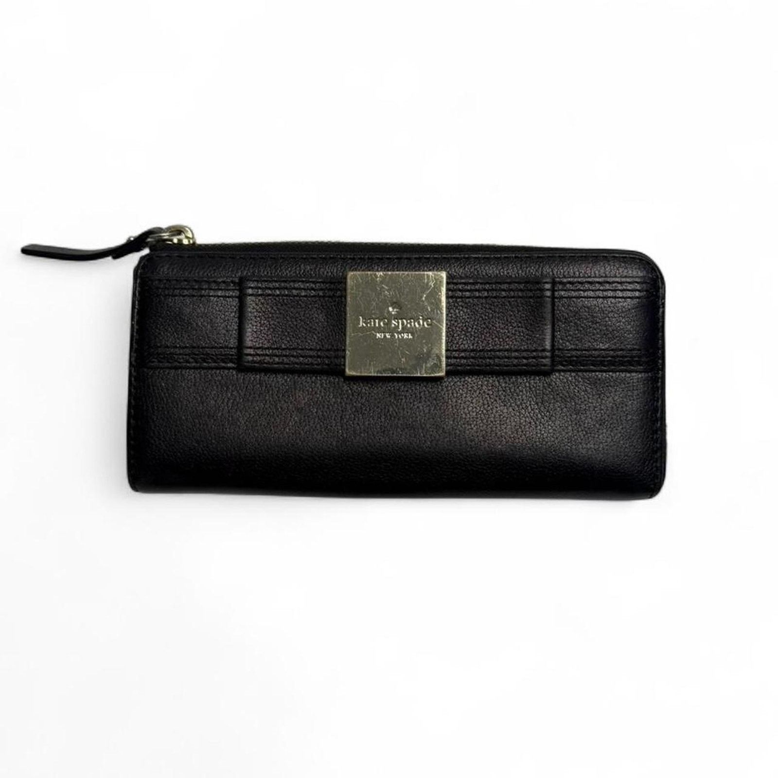 Kate Spade Kate Spade Primrose Layton Leather Wallet Silver Hardware Size ONE SIZE - 1 Thumbnail