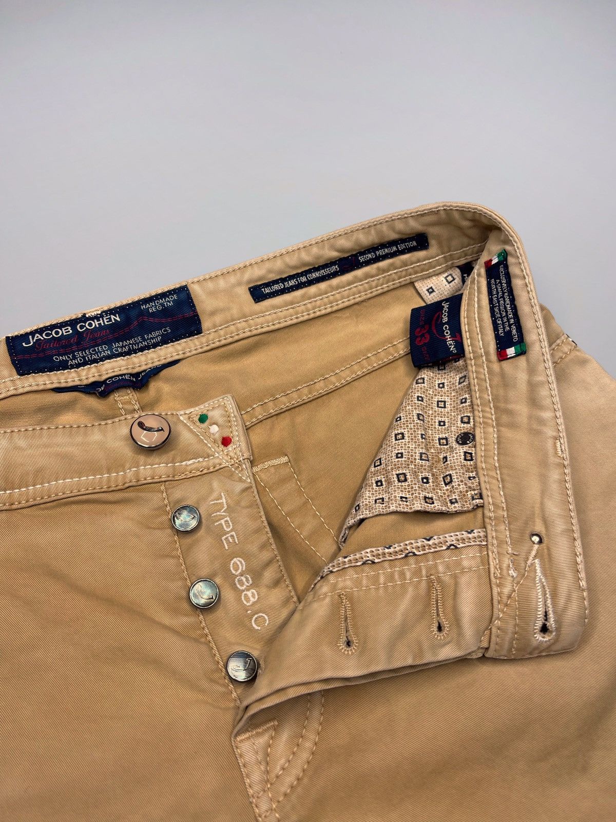 Jacob Cohen Jacob Cohen Style 688 luxury Denim Pants Size US 33 - 7 Thumbnail