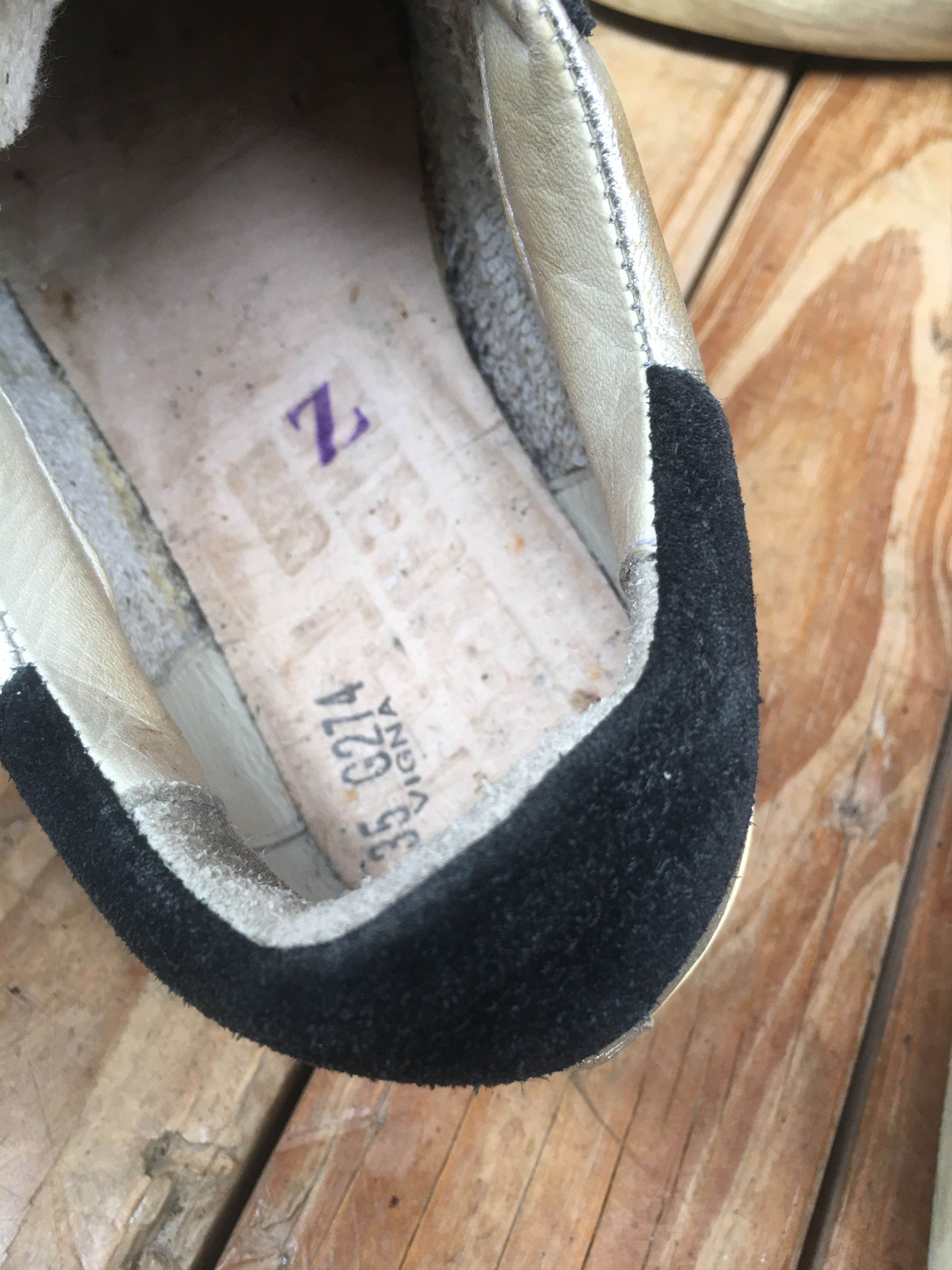 Golden Goose Golden Goose silver patent sneakers size UK 35 Size US 5 / IT 35 - 14 Thumbnail