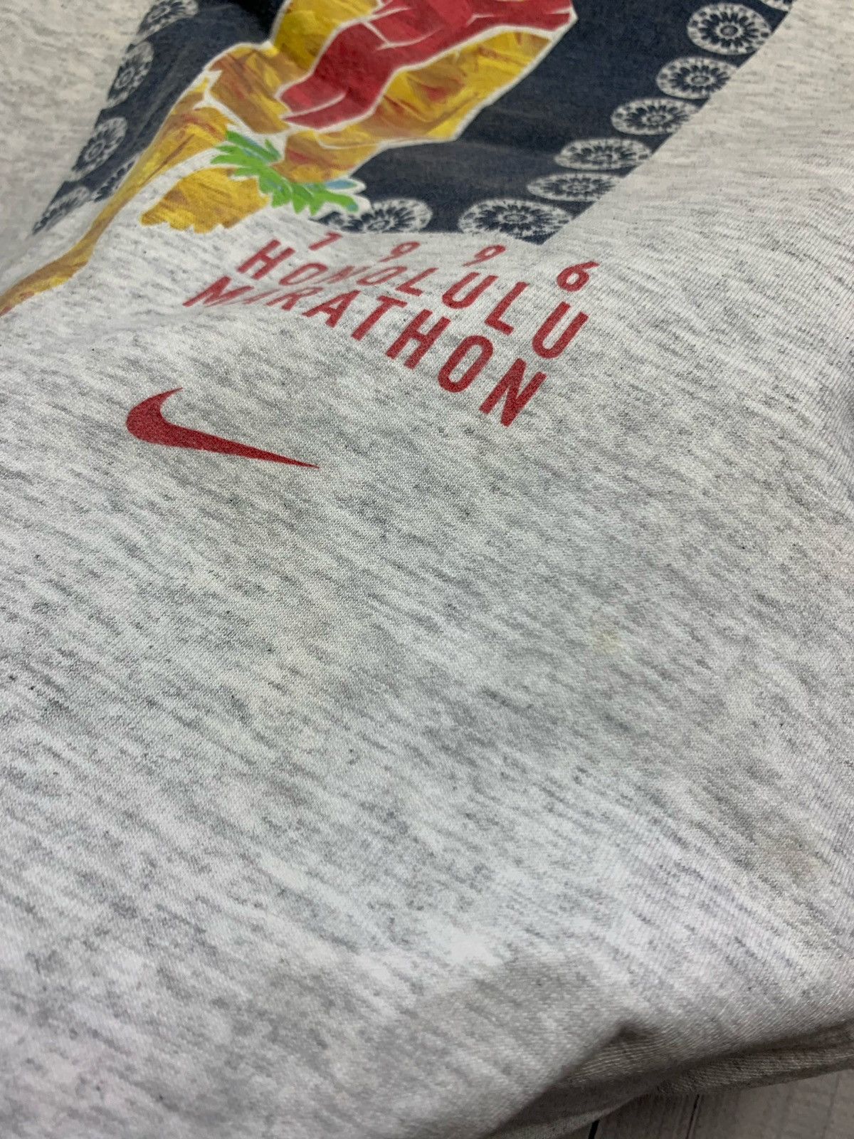 Nike × Vintage Nike Honolulu marathon 1996 vintage T-shirt rare Size S Size US S / EU 44-46 / 1 - 4 Thumbnail