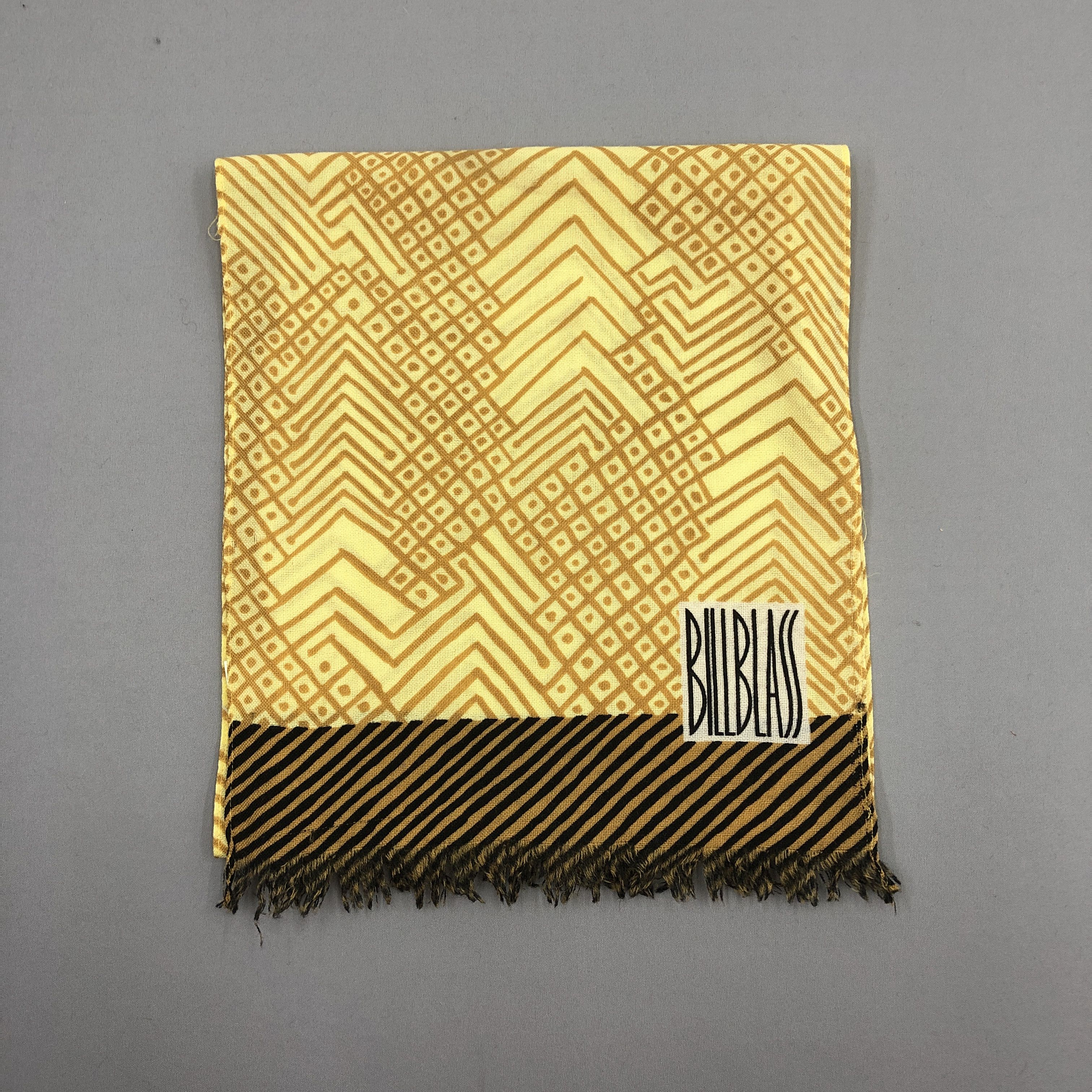 Bill Blass Vintage Bill Blass Shawl Scarf Muffler Wool Cashmere Scarves Size ONE SIZE - 2 Thumbnail