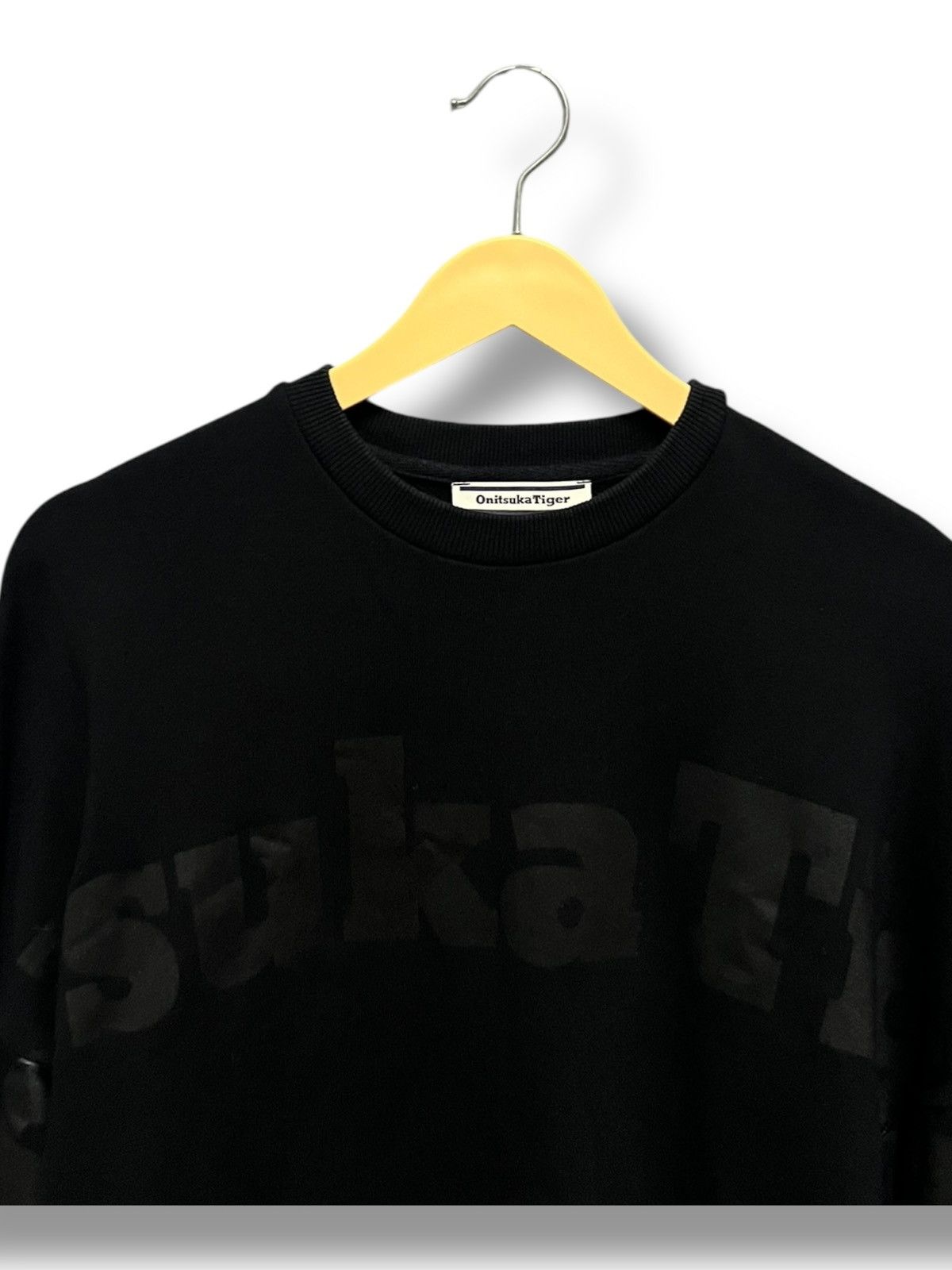 Asics × Designer × Onitsuka Tiger ONITSUKA TIGER SPELL OUT SWEATSHIRT Size US S / EU 44-46 / 1 - 7 Thumbnail