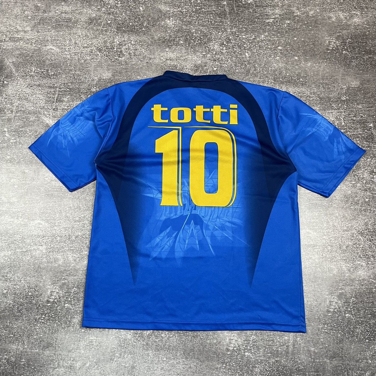 Vintage Vintage Bootleg Totti 10 Football Jersey Size US XL / EU 56 / 4 - 12 Thumbnail