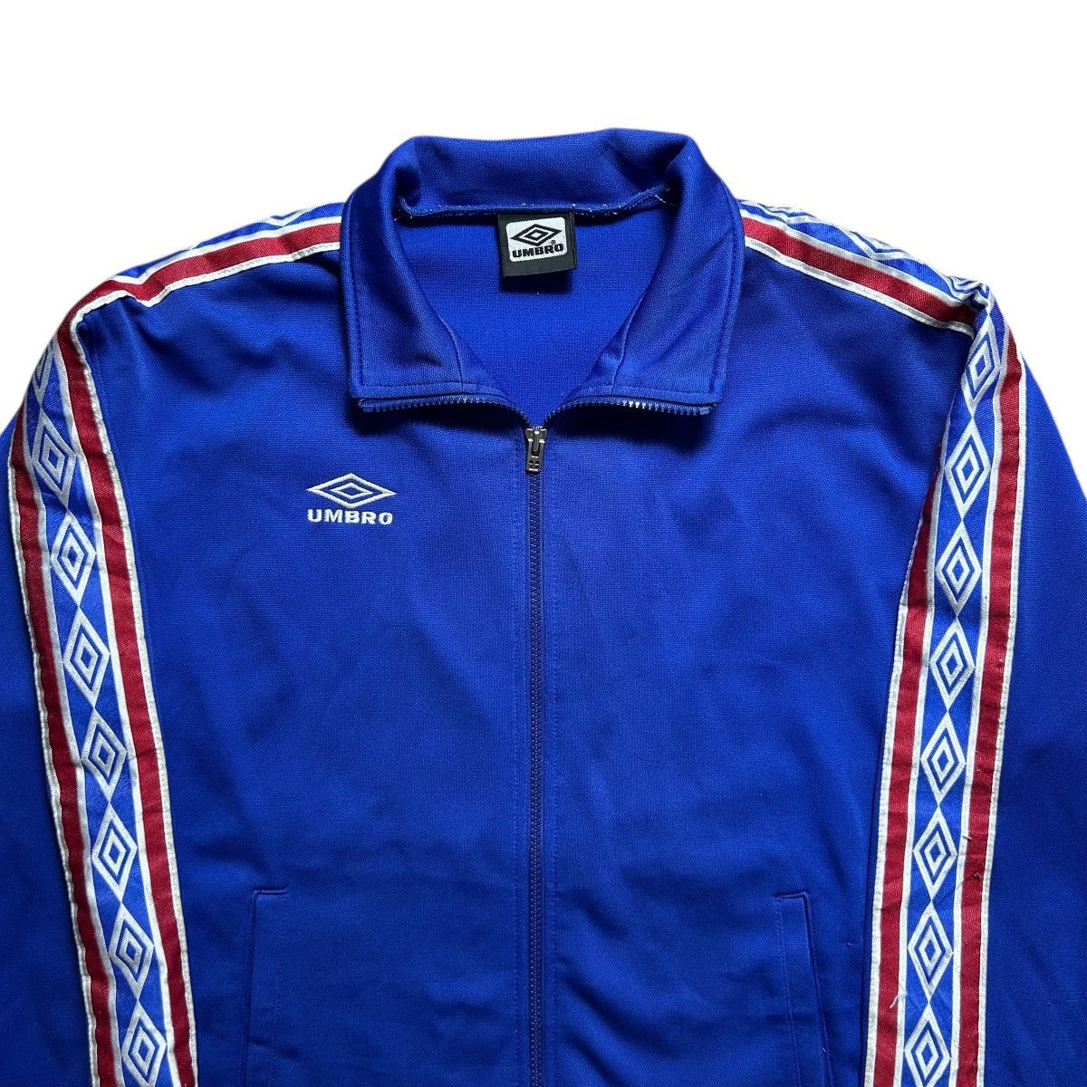 Umbro Vintage Umbro Logo Jersey Jacket Size US L / EU 52-54 / 3 - 3 Thumbnail